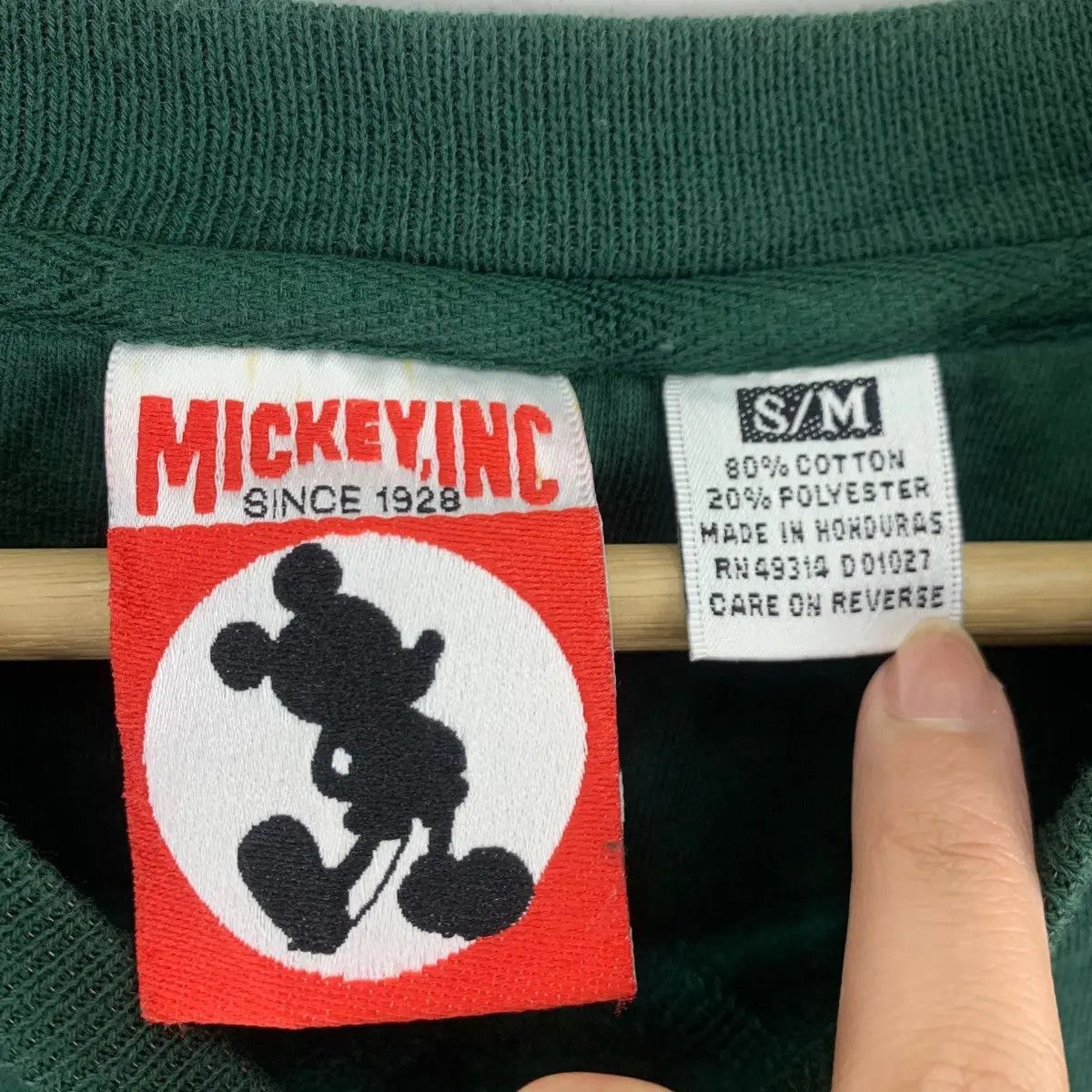 Disney Vintage 90’ DISNEY RESORT GOOFY Theme Park Sweatshirt Size M / US 6-8 / IT 42-44 - 6 Thumbnail
