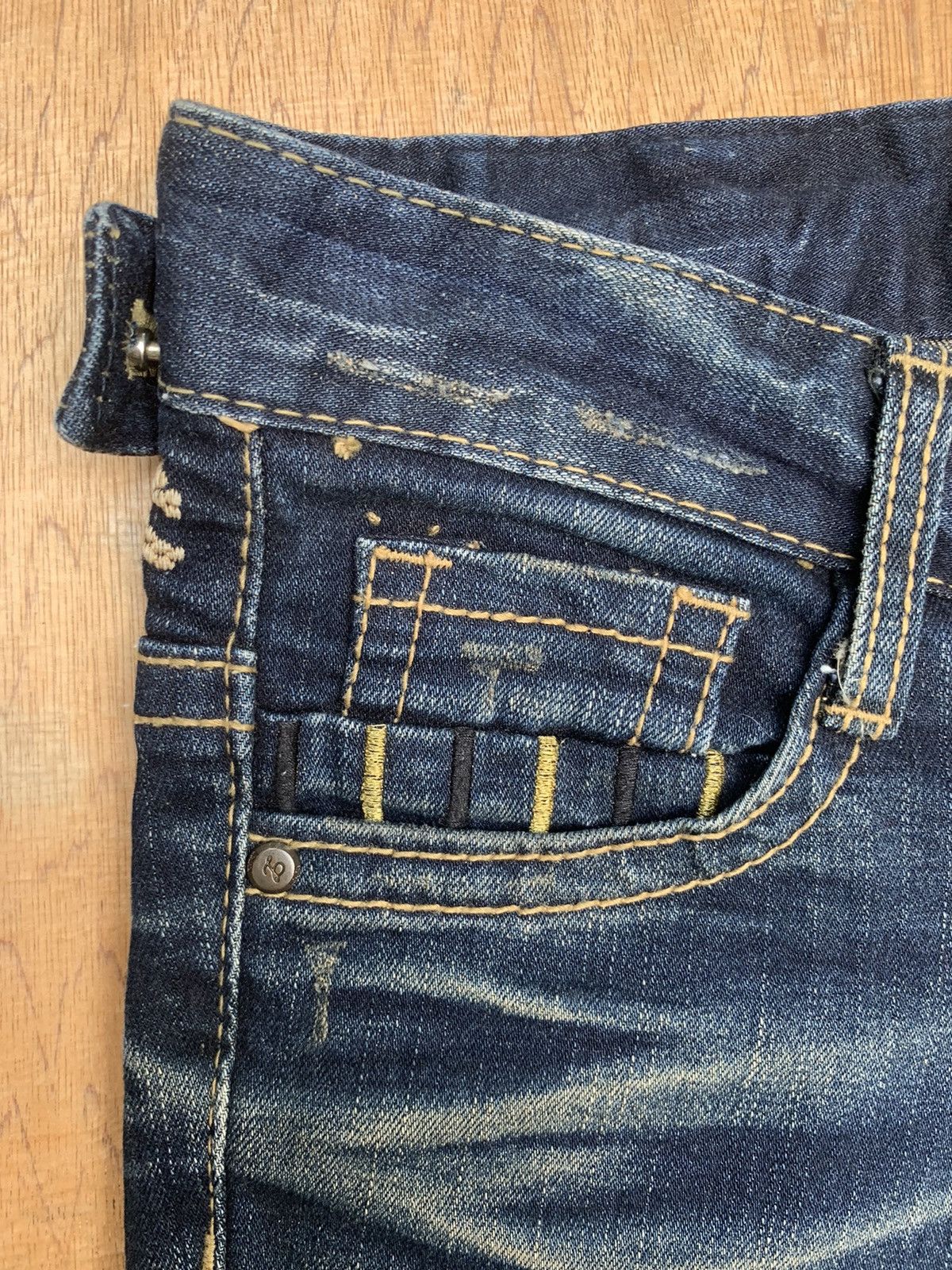 Lolita Jeans Lolita by Concert Club Streching Bootcuts Jeans Size 28" / US 6 / IT 42 - 15 Thumbnail