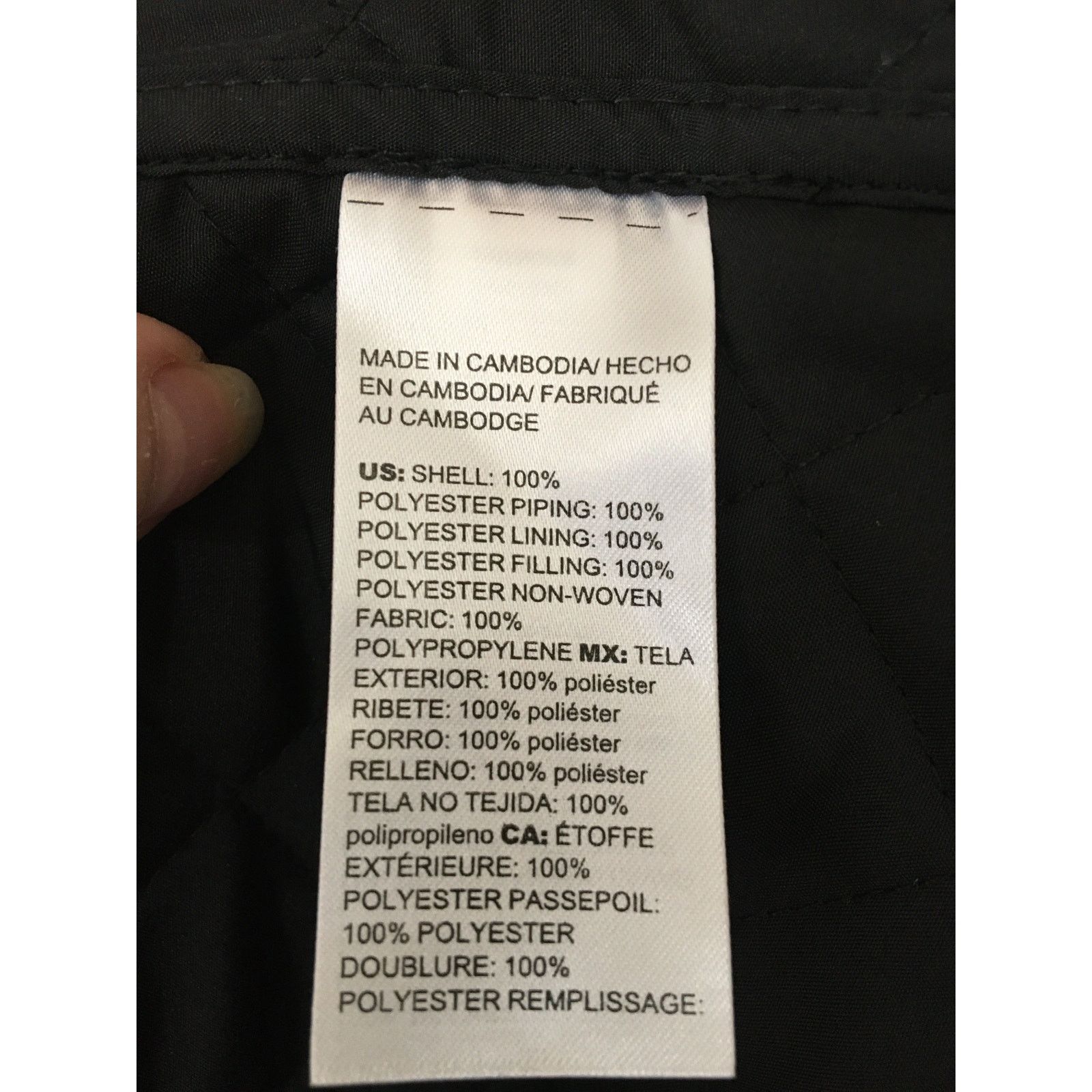 Other NWT, Chico’s 1P, Medium, 8P Quilted Snow Leopard Jacket Size M / US 6-8 / IT 42-44 - 9 Thumbnail