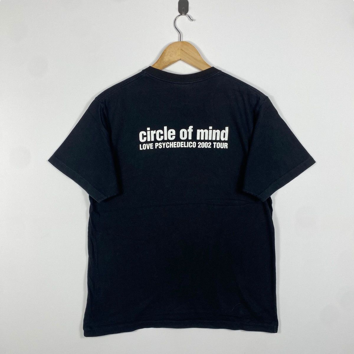 Band Tees × Levi's LEVIS x LOVE PSYCHEDELICO Circle Of Mind 2002 Tour Tee Shirt Size US M / EU 48-50 / 2 - 5 Thumbnail