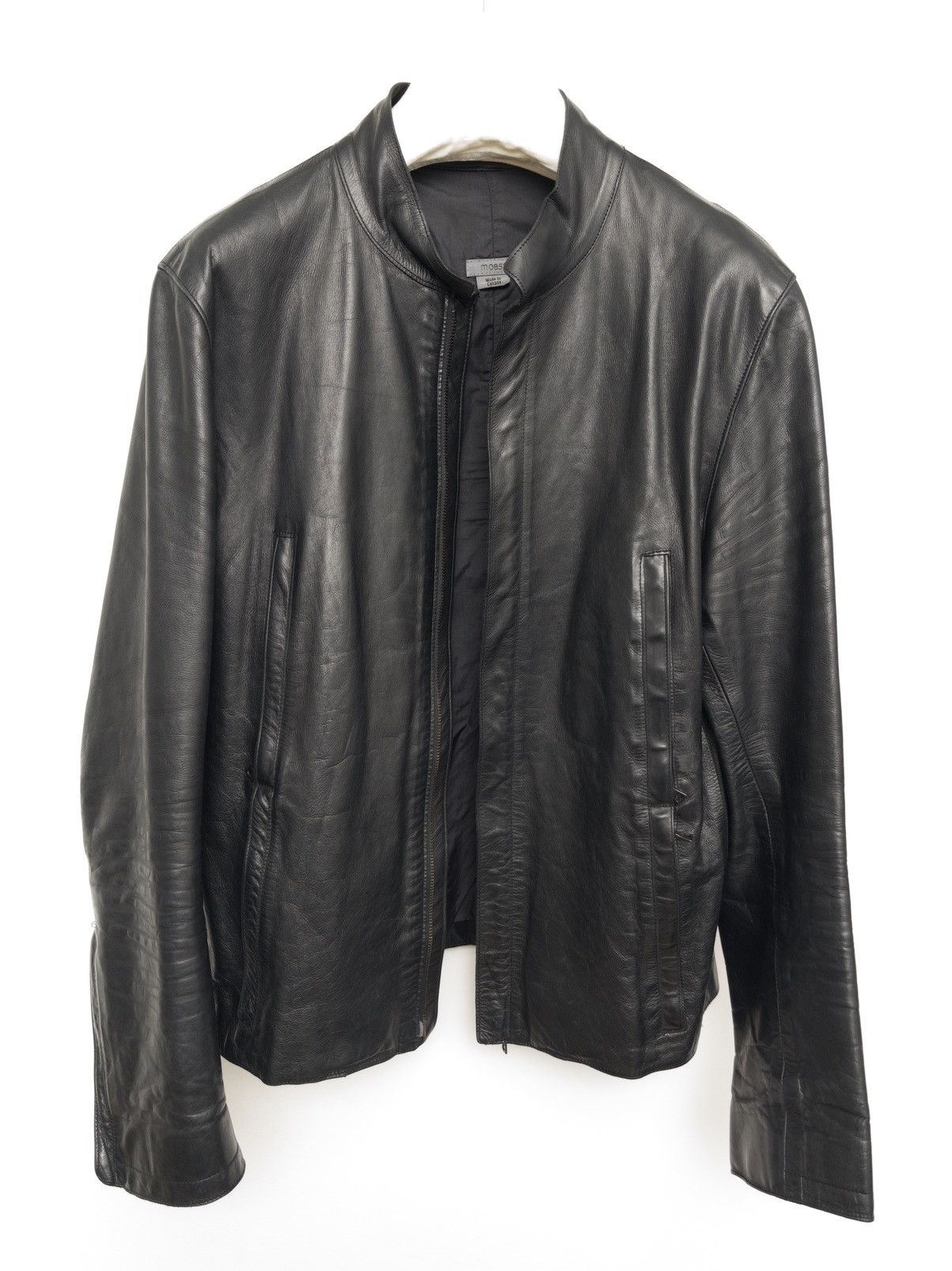M0851 m0851 Minimal Leather Moto Jacket Size US M / EU 48-50 / 2 - 10 Thumbnail