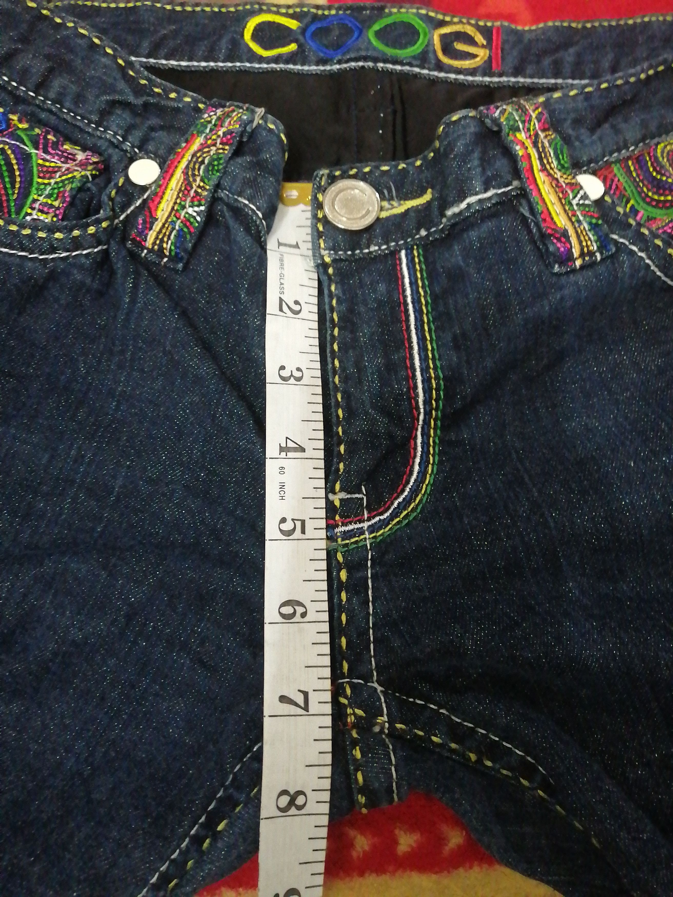Coogi Coogi embroidered colourful jeans Size US 30 / EU 46 - 18 Thumbnail