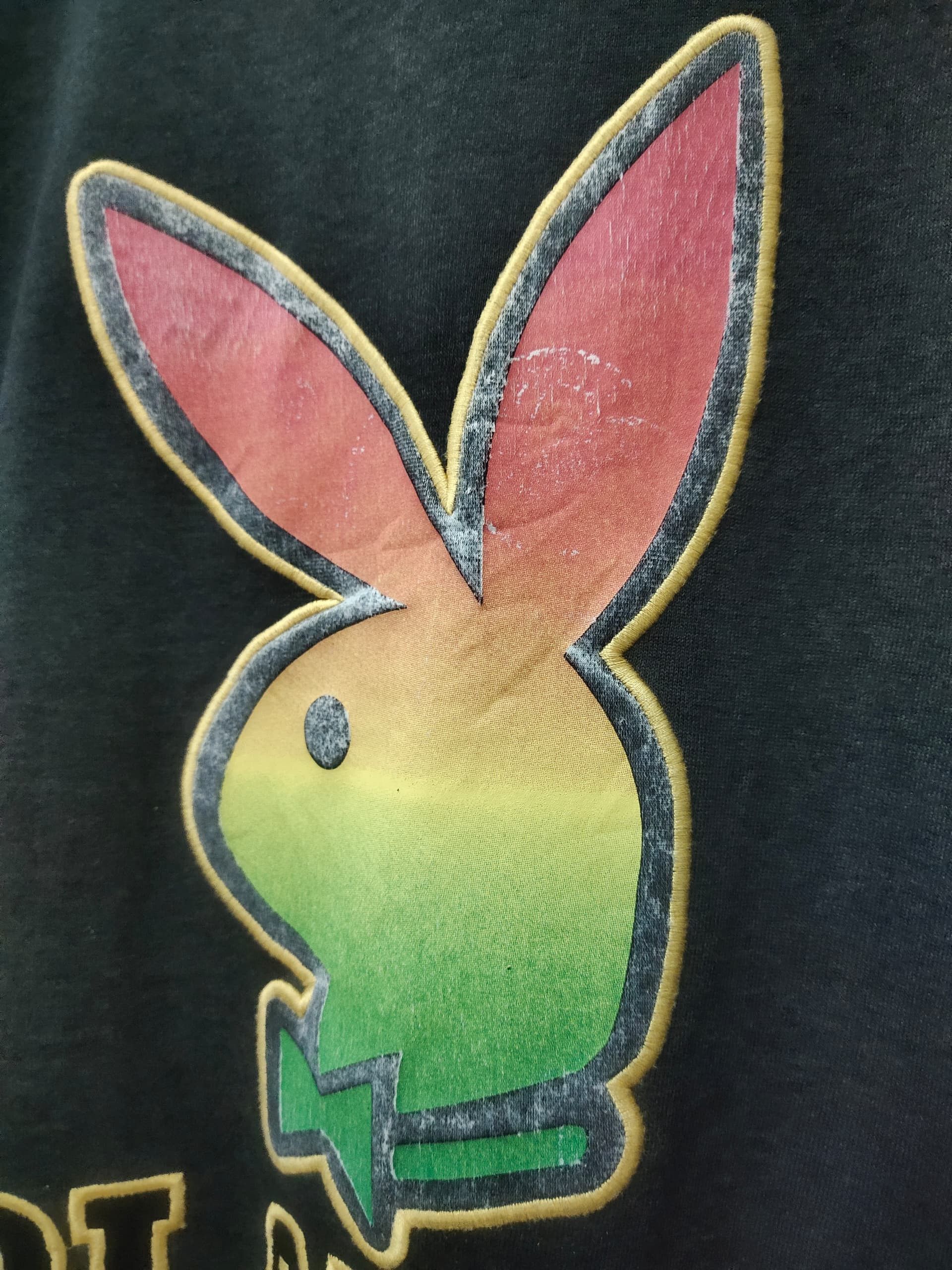 Playboy VINTAGE PLAYBOY REGGAE RASTA WEED JAMAICA SWEATSHIRT Size US M / EU 48-50 / 2 - 9 Thumbnail