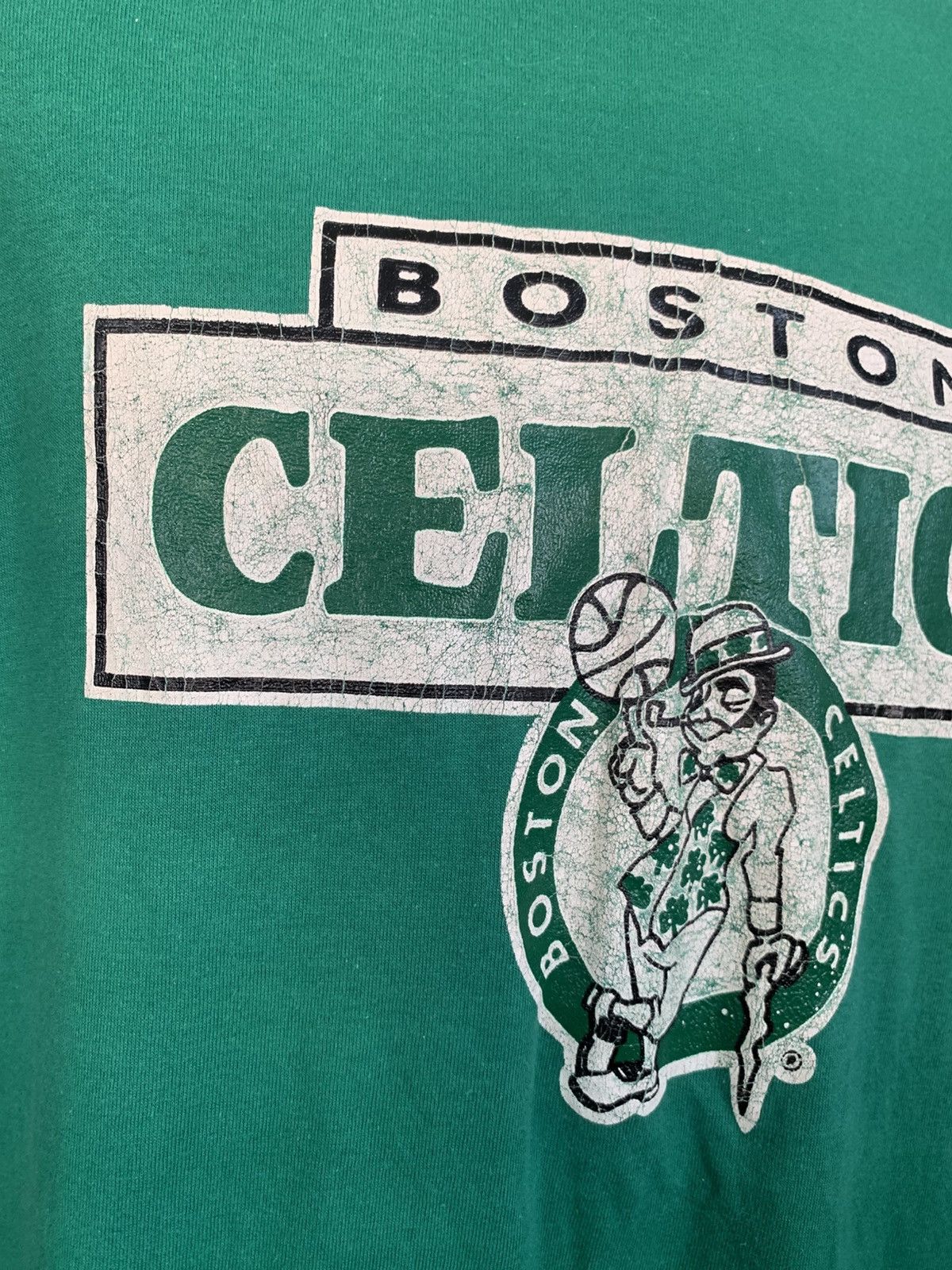 NBA Vintage 80s Boston Celtics NBA Basketball Champion T shirt Size US XL / EU 56 / 4 - 3 Thumbnail