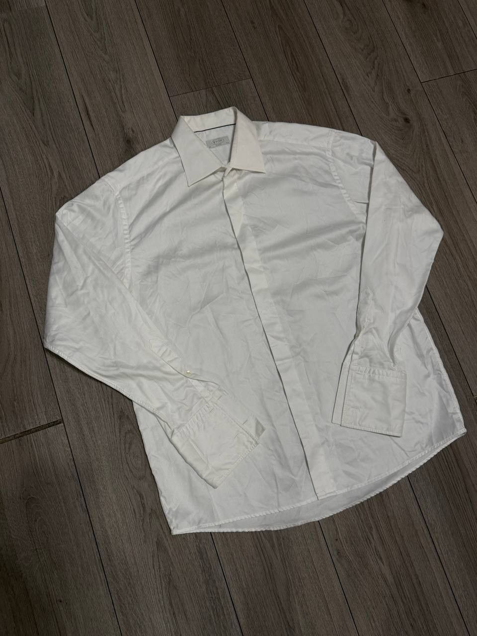 Eton Luxury Eton Shirt mens white classic 44 17,5 Size US L / EU 52-54 / 3 - 2 Thumbnail