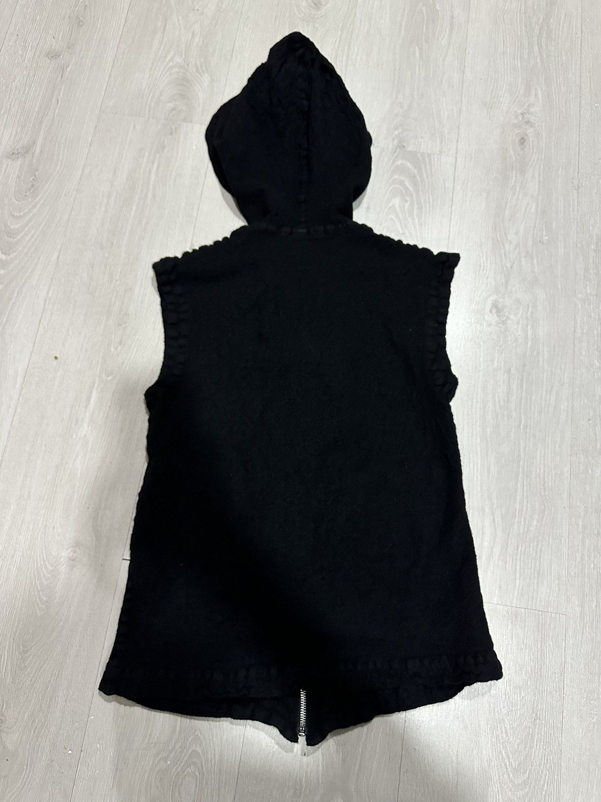 Comme des Garcons × Comme des Garcons Black Comme des Garçons Black hooded sleeveless vest Size US M / EU 48-50 / 2 - 2 Thumbnail