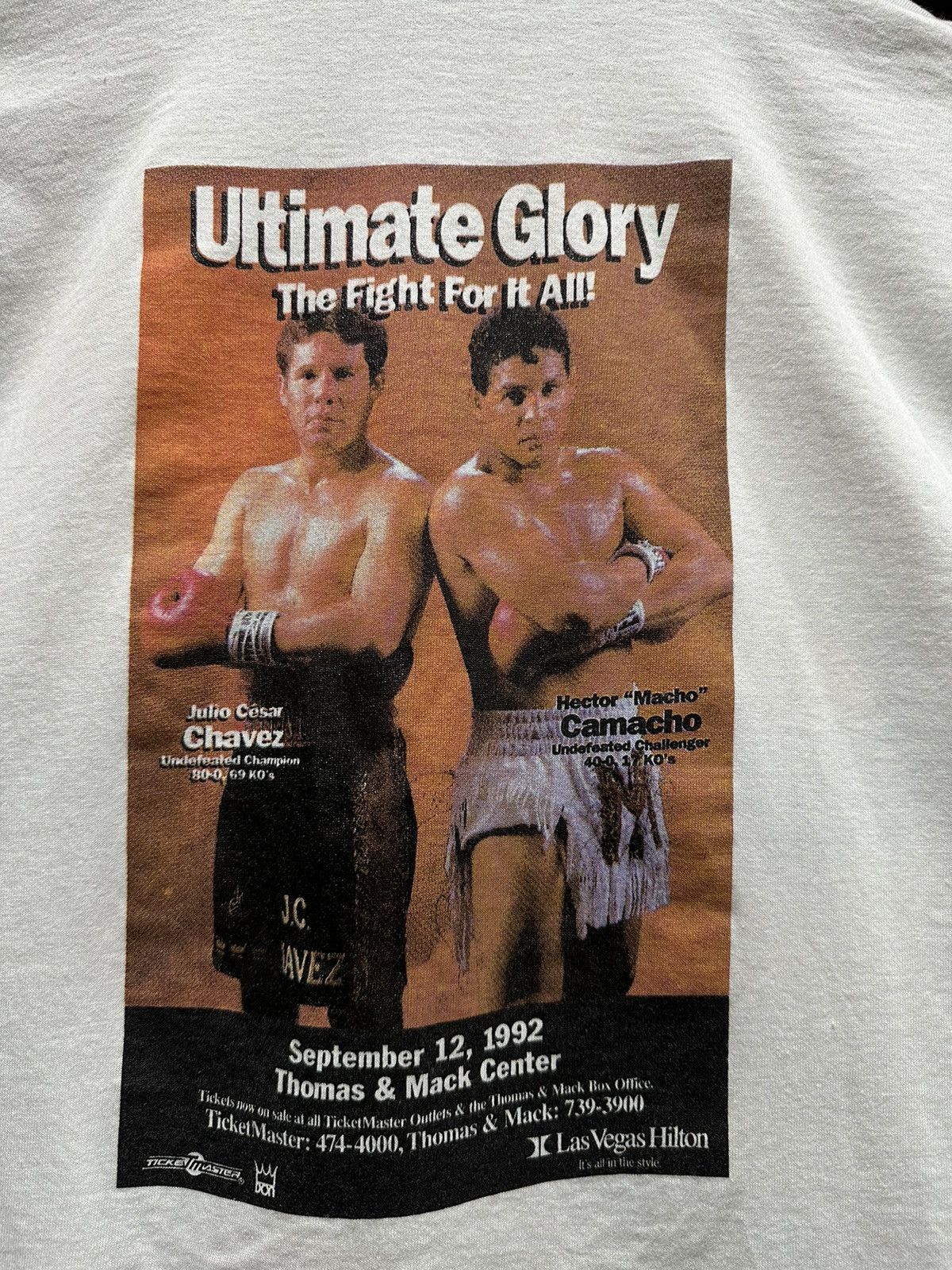 Vintage × WCW/nWo × WWF Vintage 90s Wbc Ultimate Glory Chavez Vs Camacho Tee Size US M / EU 48-50 / 2 - 3 Thumbnail