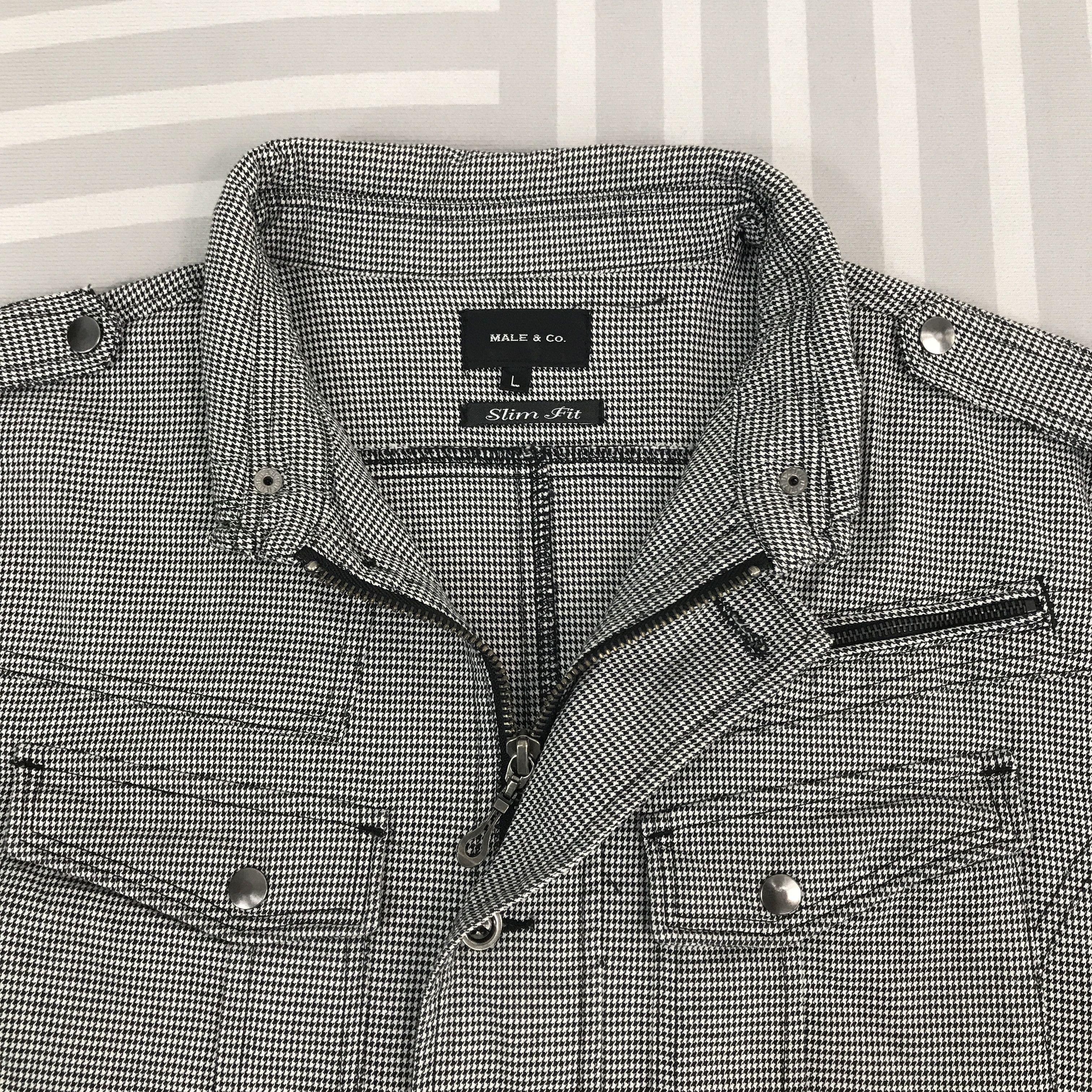Japanese Brand × Vintage Vintage Male & co. Japan punk style design Jacket Size US L / EU 52-54 / 3 - 6 Thumbnail