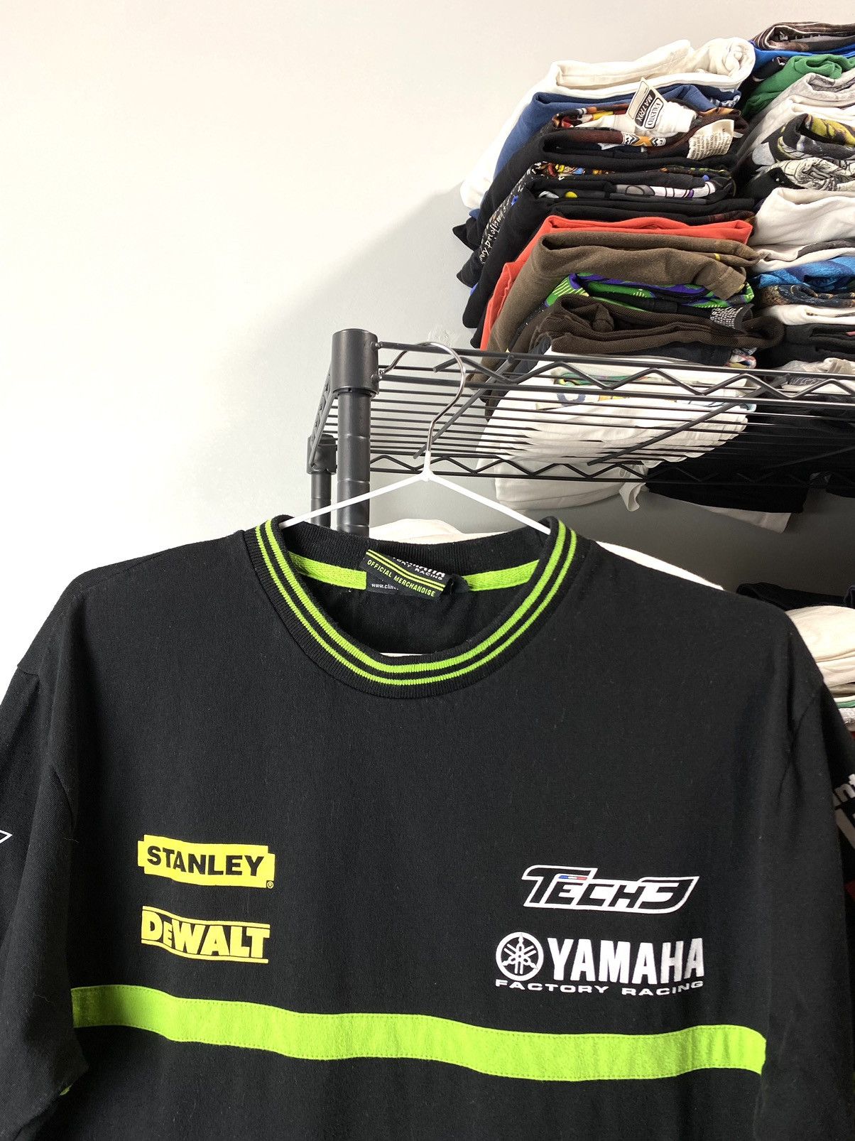 Japanese Brand Vintage Yamaha Tech 3 Monster Energy Racing T Shirt Size US M / EU 48-50 / 2 - 3 Thumbnail