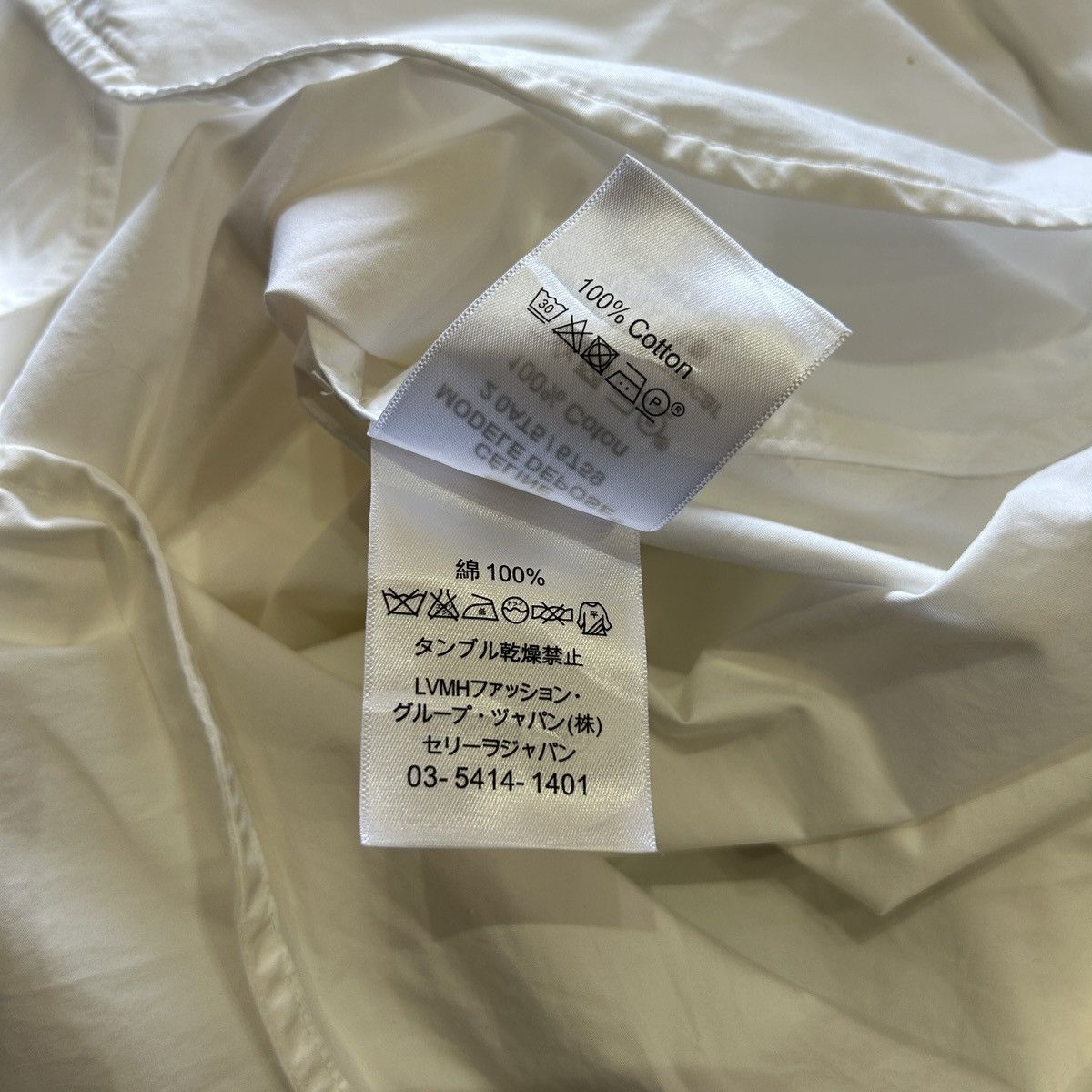 Celine Celine White Shirt Size M / US 6-8 / IT 42-44 - 6 Thumbnail
