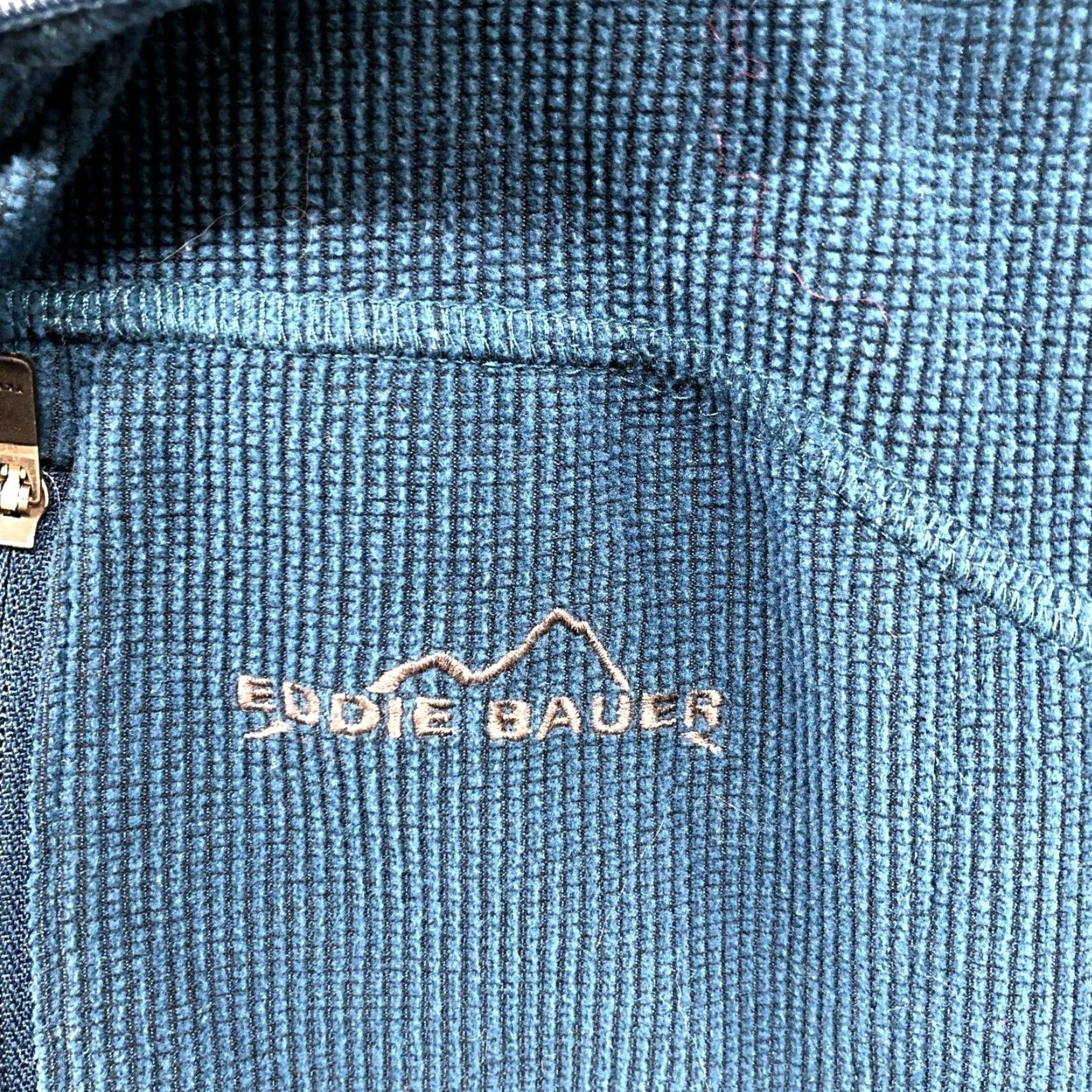 Eddie Bauer Eddie Bauer Mens S Blue 1/4 Zip Fleece Pullover Sweater Outdoor Shirt | Casual, Travel, Hiking, Winter Size US S / EU 44-46 / 1 - 5 Thumbnail