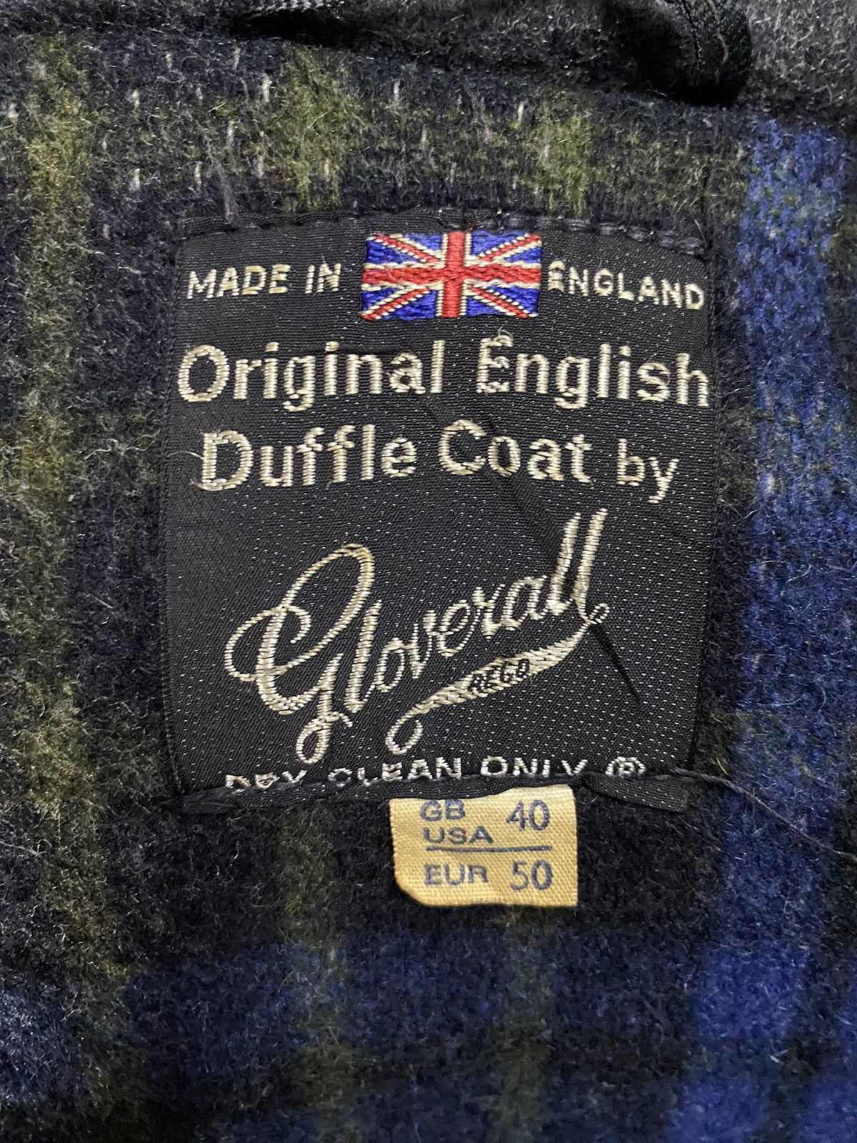 Gloverall Vintage Gloverall England Wool Duffel Heavy Coat Size US M / EU 48-50 / 2 - 8 Thumbnail