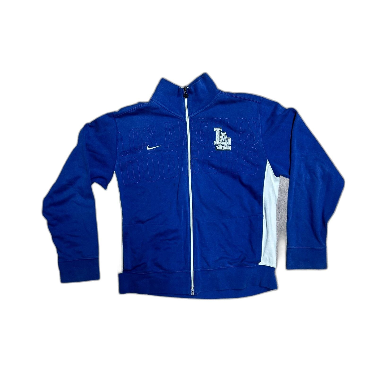 Nike Vintage Nike Los Angeles Dodgers MLB Jacket Men XL Blue Spel Size US XL / EU 56 / 4 - 1 Thumbnail