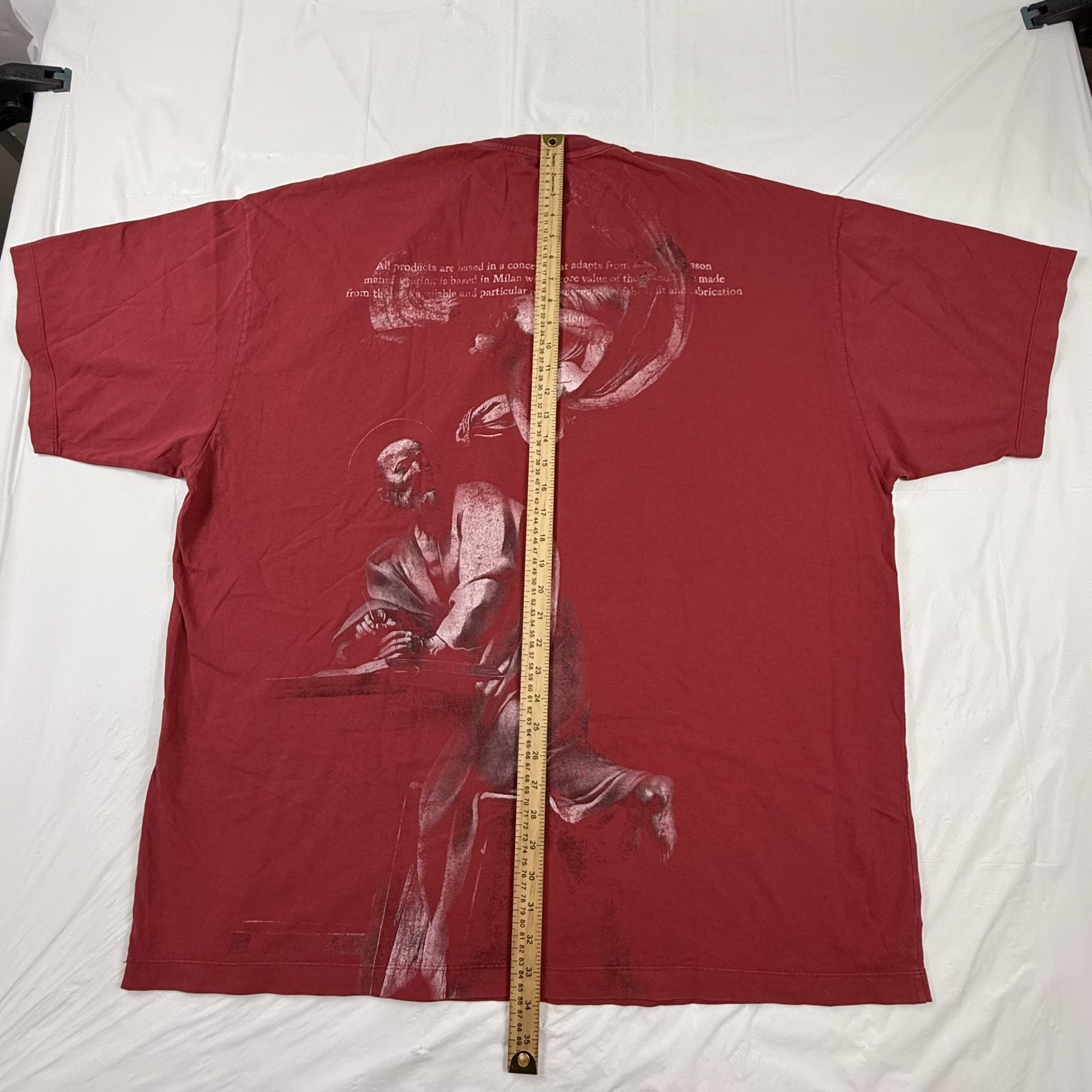 Off-White Off-White Caravaggio Graphic T-Shirt Oversized Mens XL Size US XL / EU 56 / 4 - 4 Thumbnail