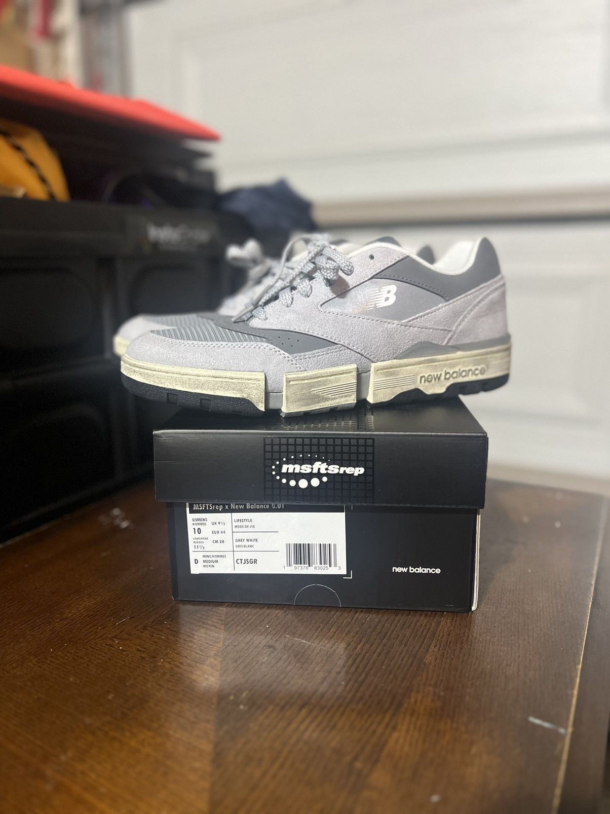 New Balance New balance MSFTSrep 0.01 grey sneakers Size US 10 / EU 43 - 1 Thumbnail