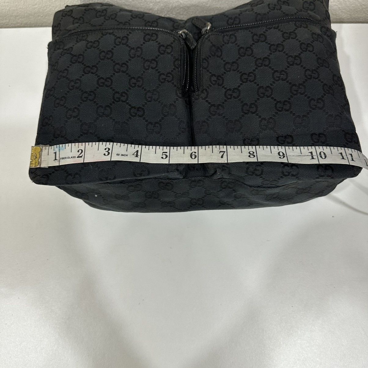 Gucci ‼️YES‼️ GUCCI BLACK SLOUCHY GG MONOGRAM HOBO BAG Size ONE SIZE - 6 Thumbnail