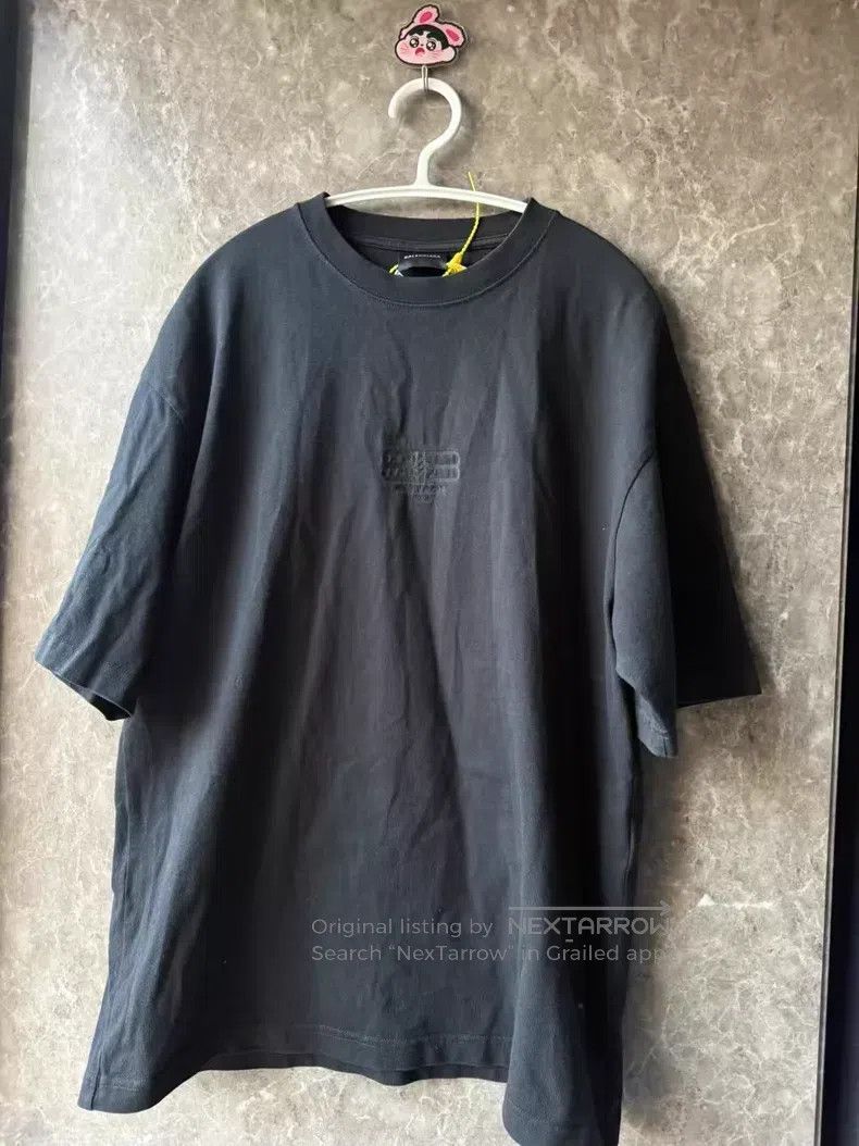 Balenciaga Balenciaga Front Embroidered Buckle Short Sleeve Size US XS / EU 42 / 0 - 1 Thumbnail