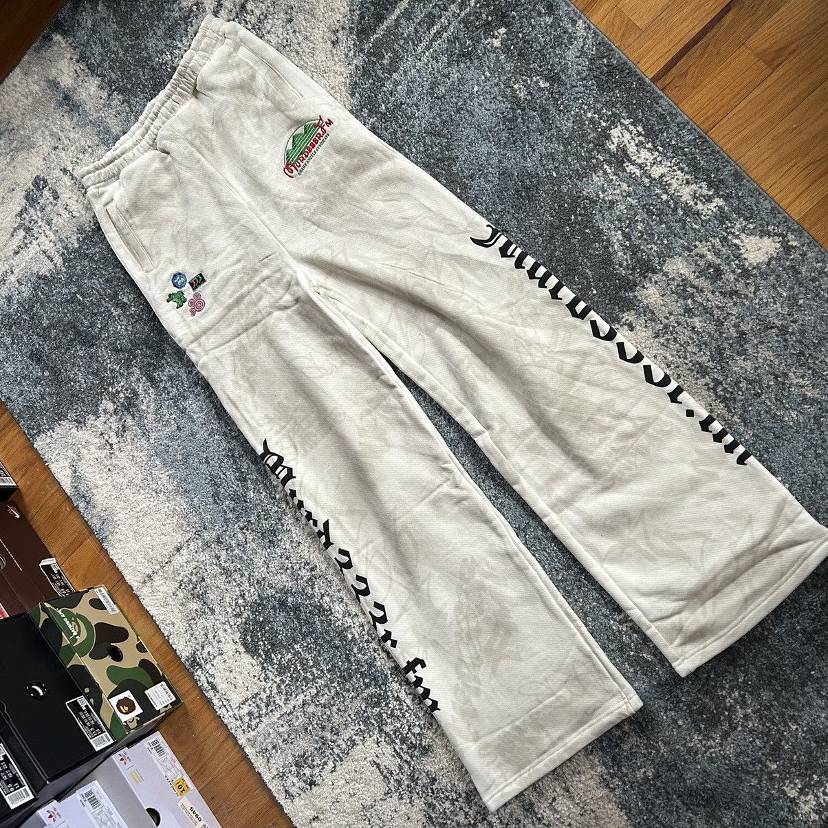 murd333r.fm MFM333.com HEAVYWEiGHT WiDE LEG BOOTLEG DiSNEY SWEATPANTS Size US 33 - 7 Thumbnail