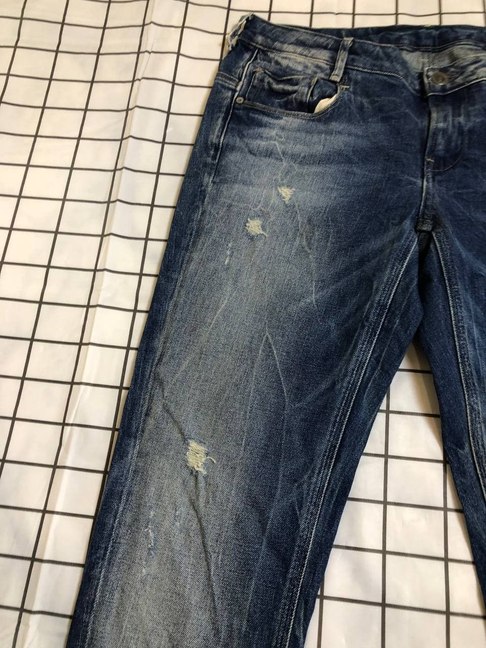 G-Star G-Star Raw GS01 Arc 3D Slim Blue Denim Jeans Size 31" - 4 Thumbnail