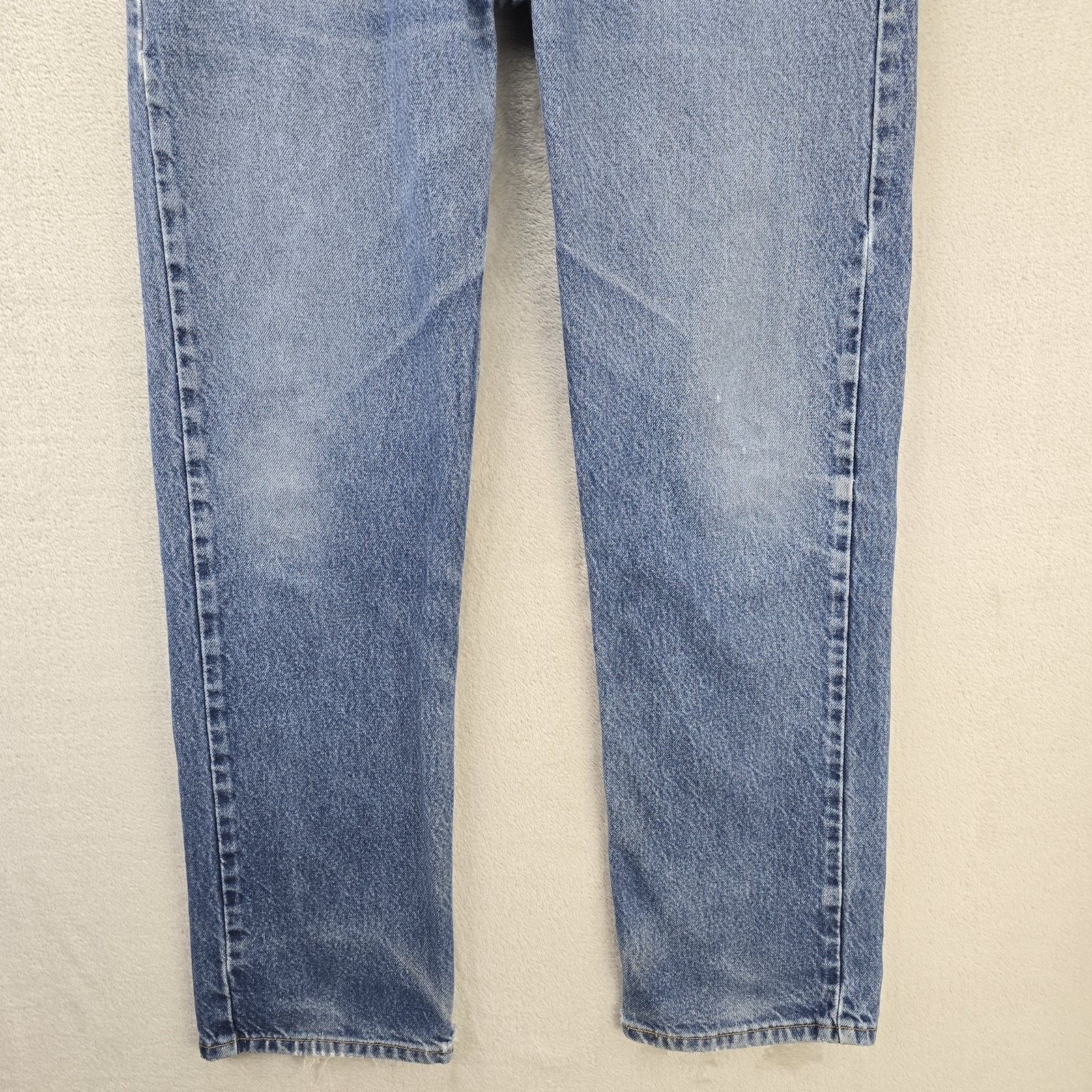 Levi's Vintage Levis 505 Jeans Mens 34x32 Blue Distressed Faded Y2K Size US 34 / EU 50 - 3 Thumbnail