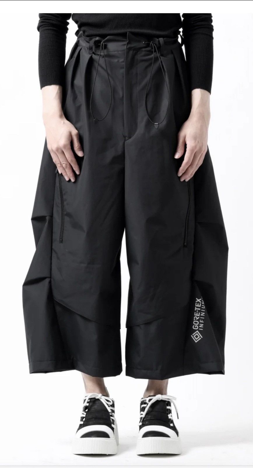 Other D-VEC x ALMOSTBLACK WIDE CROPPED TROUSERS / GORE-TEX INFINIUM™ Size US 30 / EU 46 - 9 Thumbnail