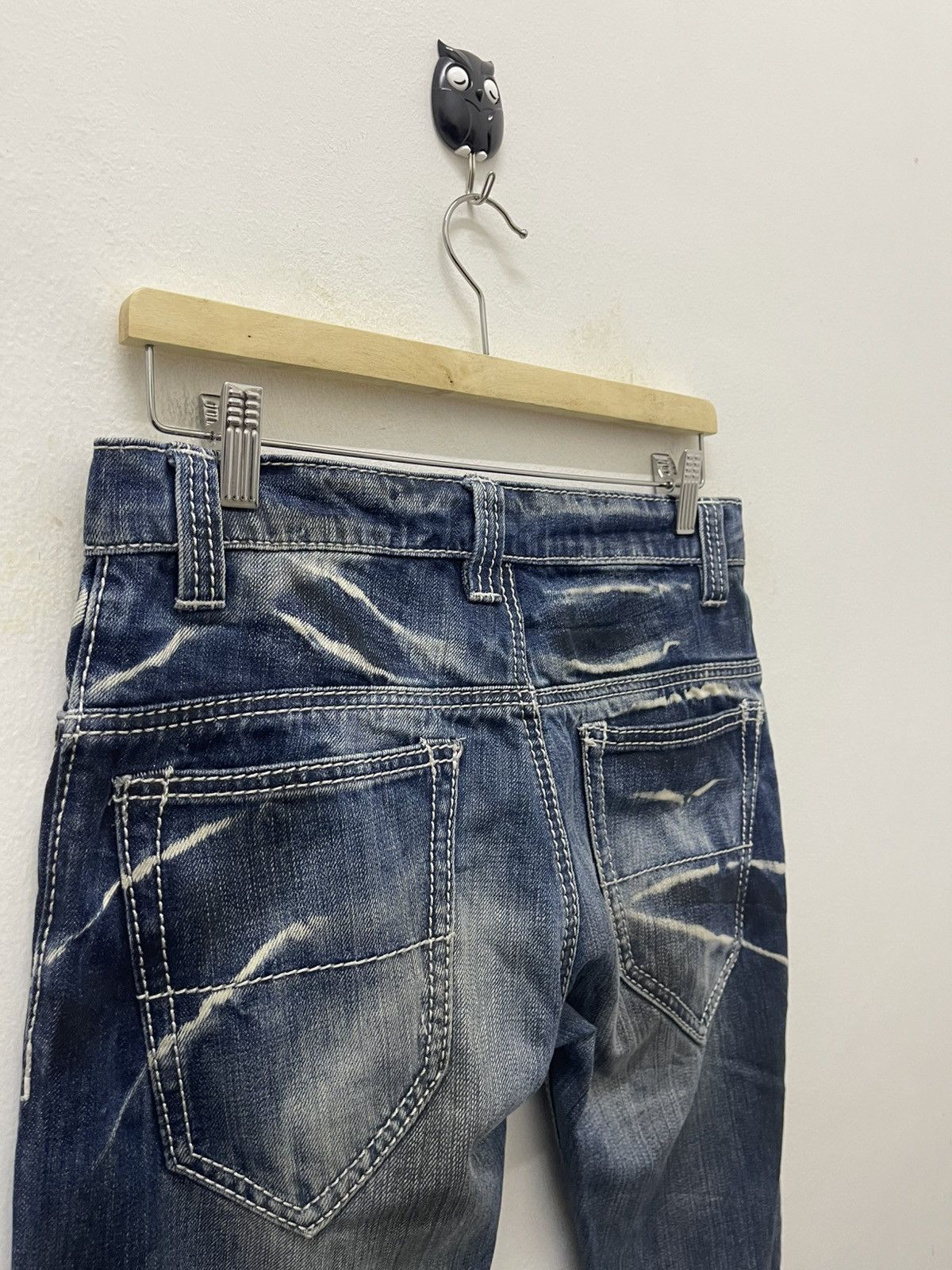 Hysteric Glamour Vintage JOHNNY WOLF Buffalo Bobs Banana Curve Claw Flare Size US 30 / EU 46 - 17 Thumbnail