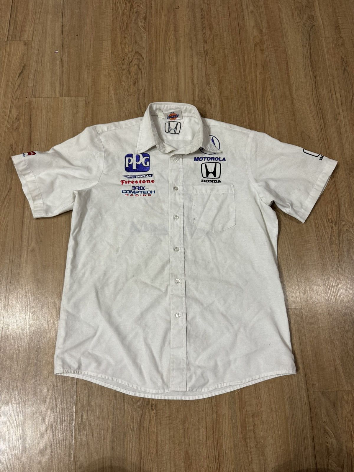 Dickies × Honda VINTAGE DICKIES HONDA MOTOROLLA INDY RACING TEAM SHIRT Size US L / EU 52-54 / 3 - 1 Thumbnail
