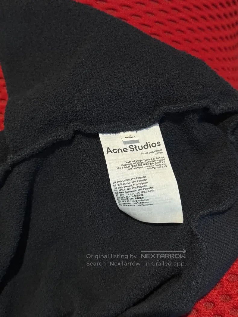 Acne Studios Acne Studios 1996 Vintage Design Hooded Sweatshirt Navy Size XS / US 0-2 / IT 36-38 - 9 Thumbnail
