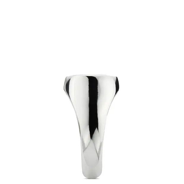 Gucci oc11z0126 Size: 13 / Trademark Oval Ring In Black Size ONE SIZE - 2 Thumbnail