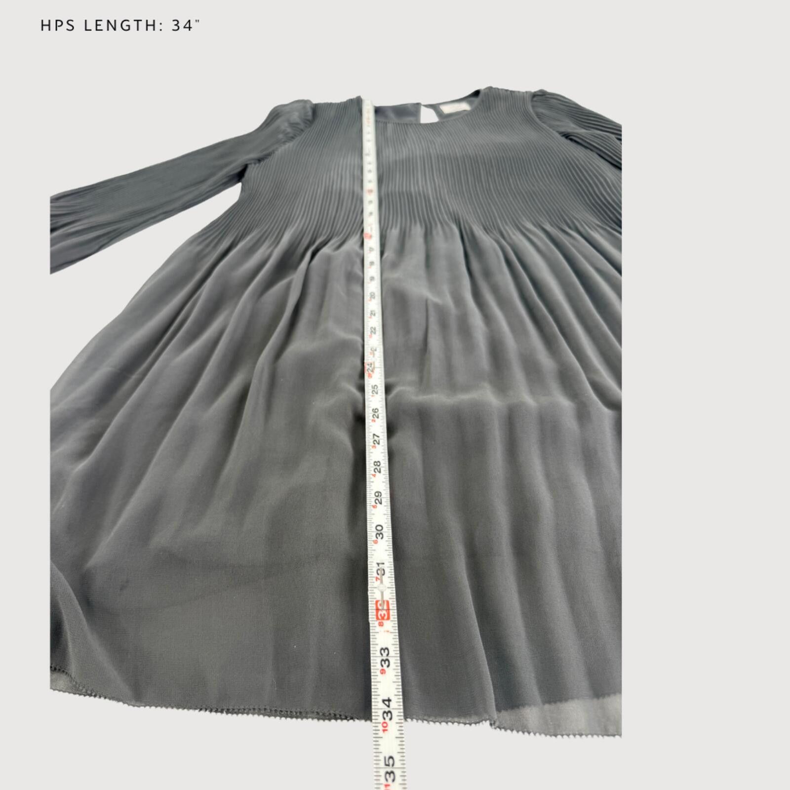 Other Aritzia Wilfred Daydreamer Pleated Dress Charcoal M Size M / US 6-8 / IT 42-44 - 6 Thumbnail