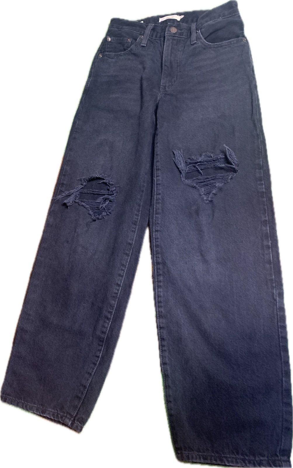 Levi's Vintage Clothing Levis Premium Baggy dad 24x30 Mid Rise Straight Leg 90’s Size 24" / US 00 / IT 34 - 3 Thumbnail