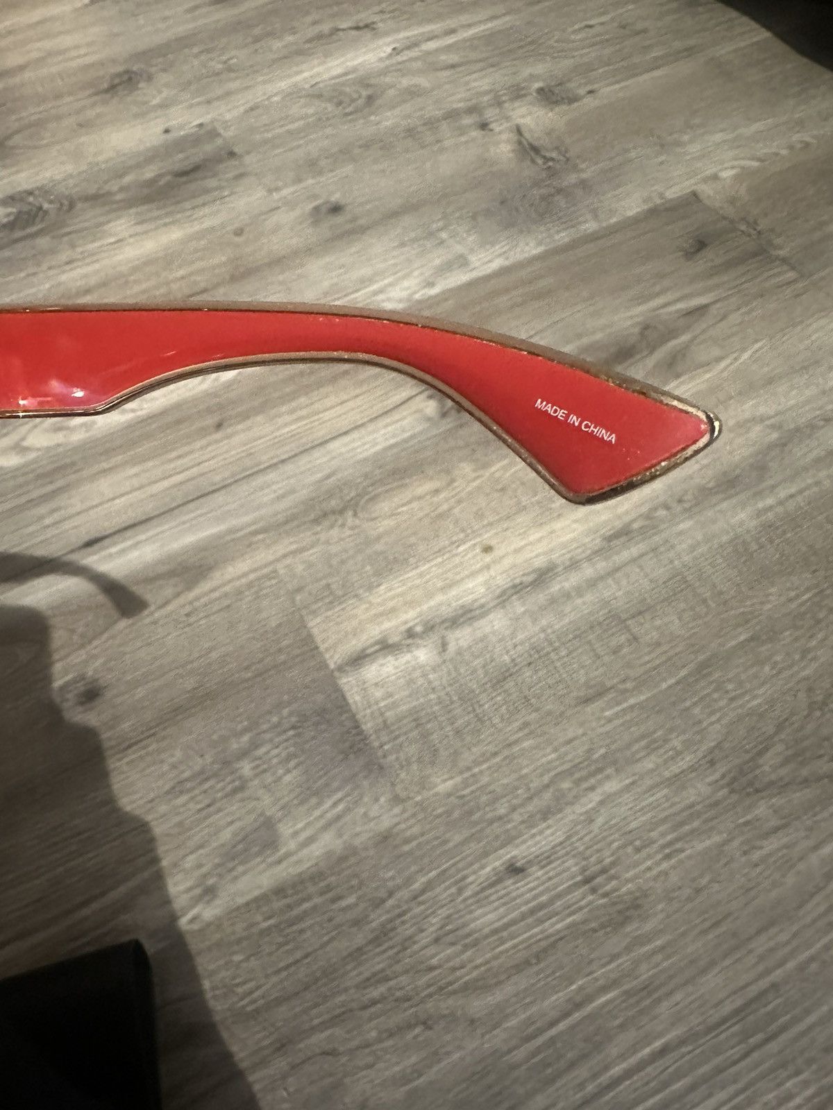 Moschino Moschino Red Sunglasses Size ONE SIZE - 7 Thumbnail