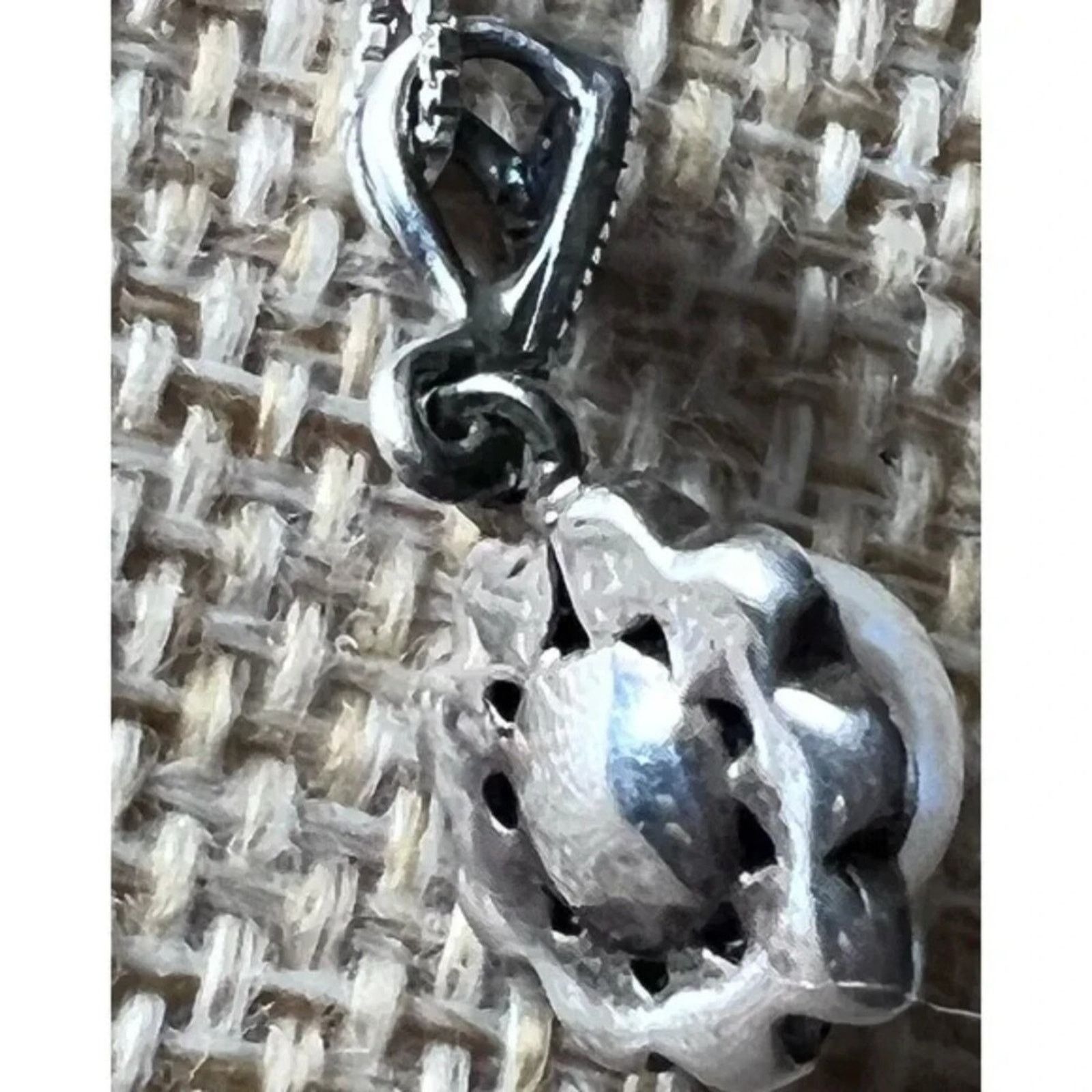 Other 925 Sterling Silver Real Pearl & Marcasites Necklace 18” Size ONE SIZE - 6 Thumbnail