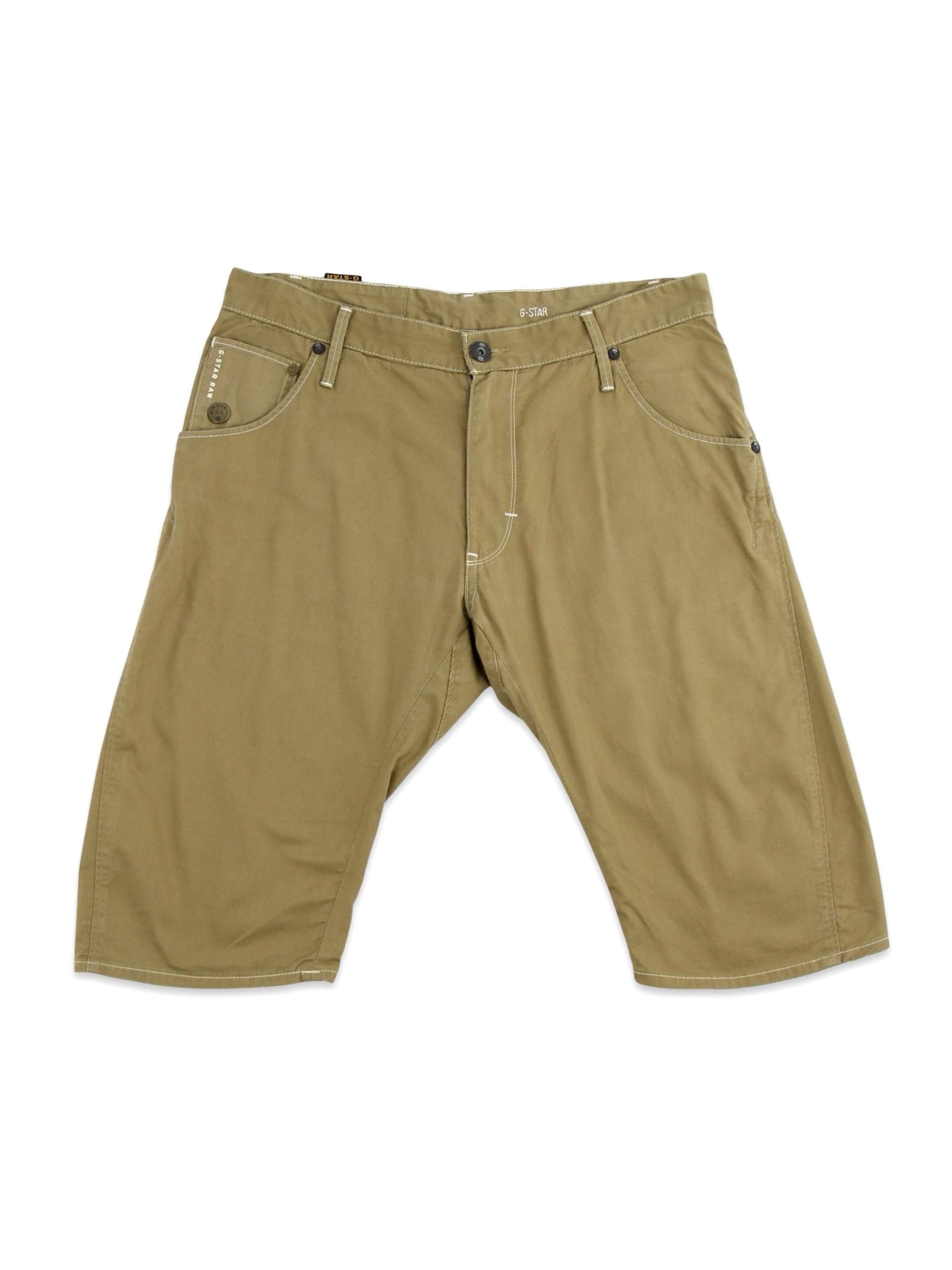 G-Star G-STAR RAW Beige Bermuda shorts Size US 34 / EU 50 - 1 Thumbnail