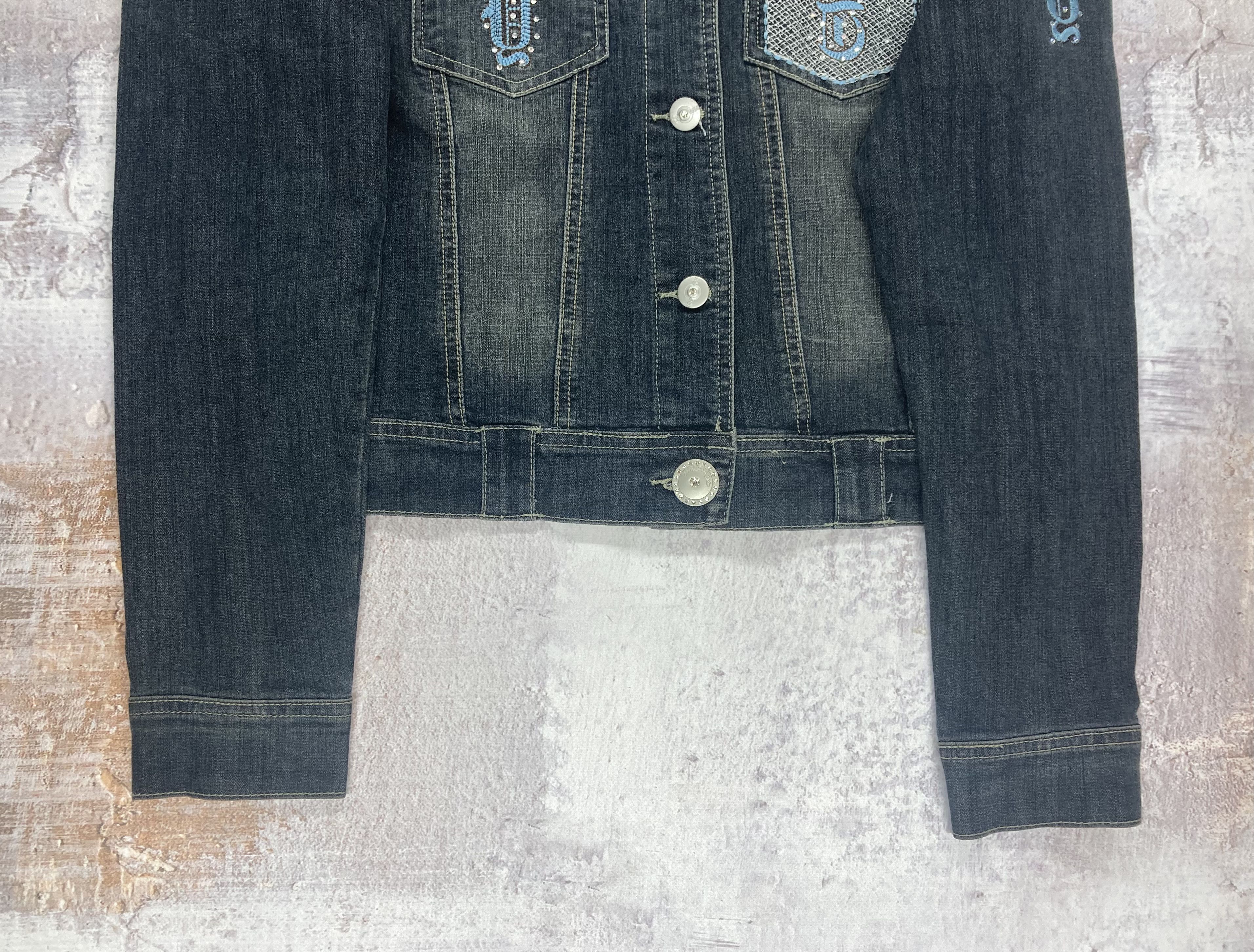 Vintage Vintage Denim Jacket Women’s Size XL Size XL / US 12-14 / IT 48-50 - 3 Thumbnail