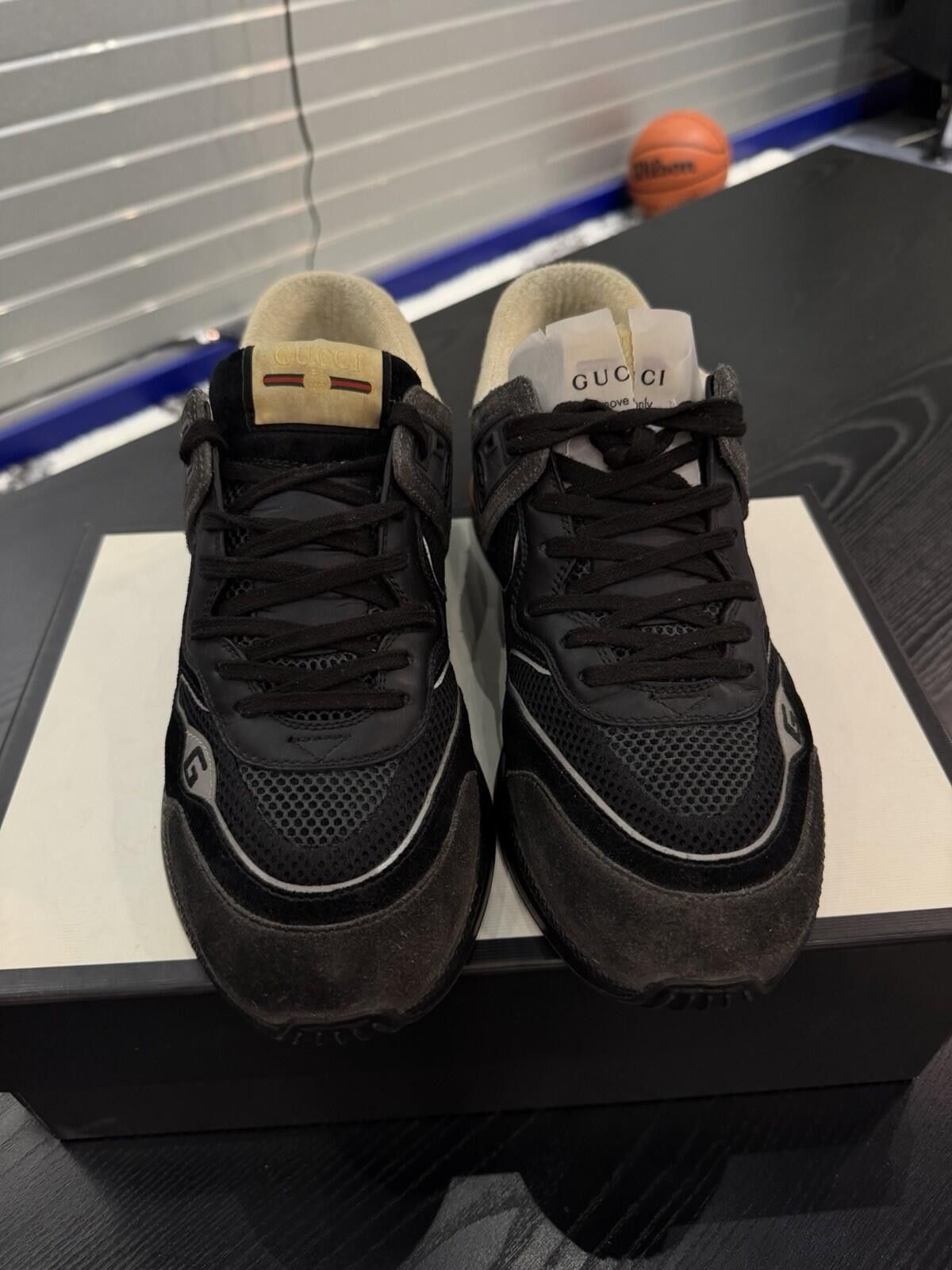 Gucci Gucci Ultrapace Suede Sneaker Men's Size 9G/9.5US Size US 9.5 / EU 42-43 - 8 Thumbnail