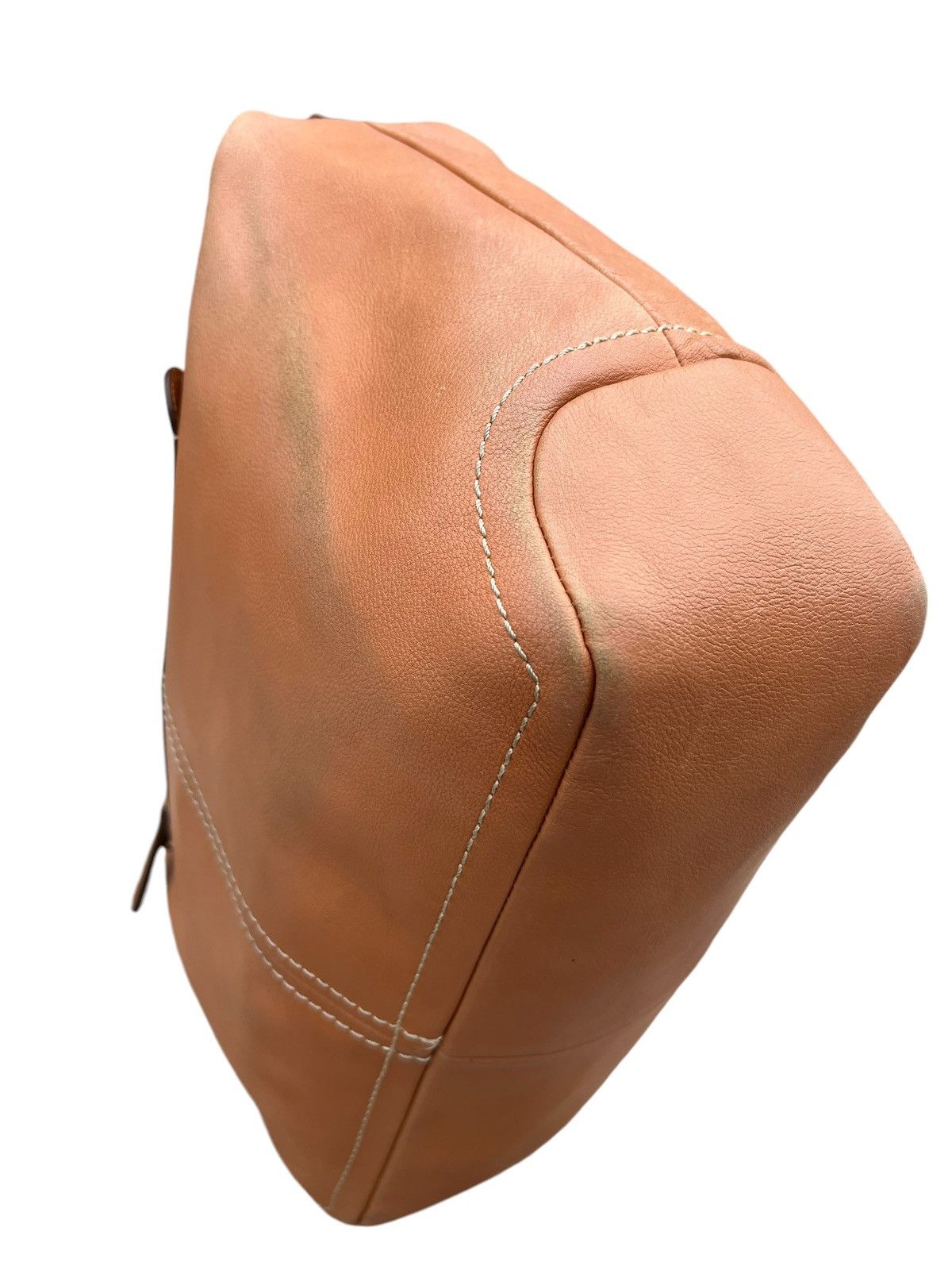 Leather Vintage Tsuchiya Kaban Distressed Muddy Patina Leather Bag Size ONE SIZE - 16 Thumbnail