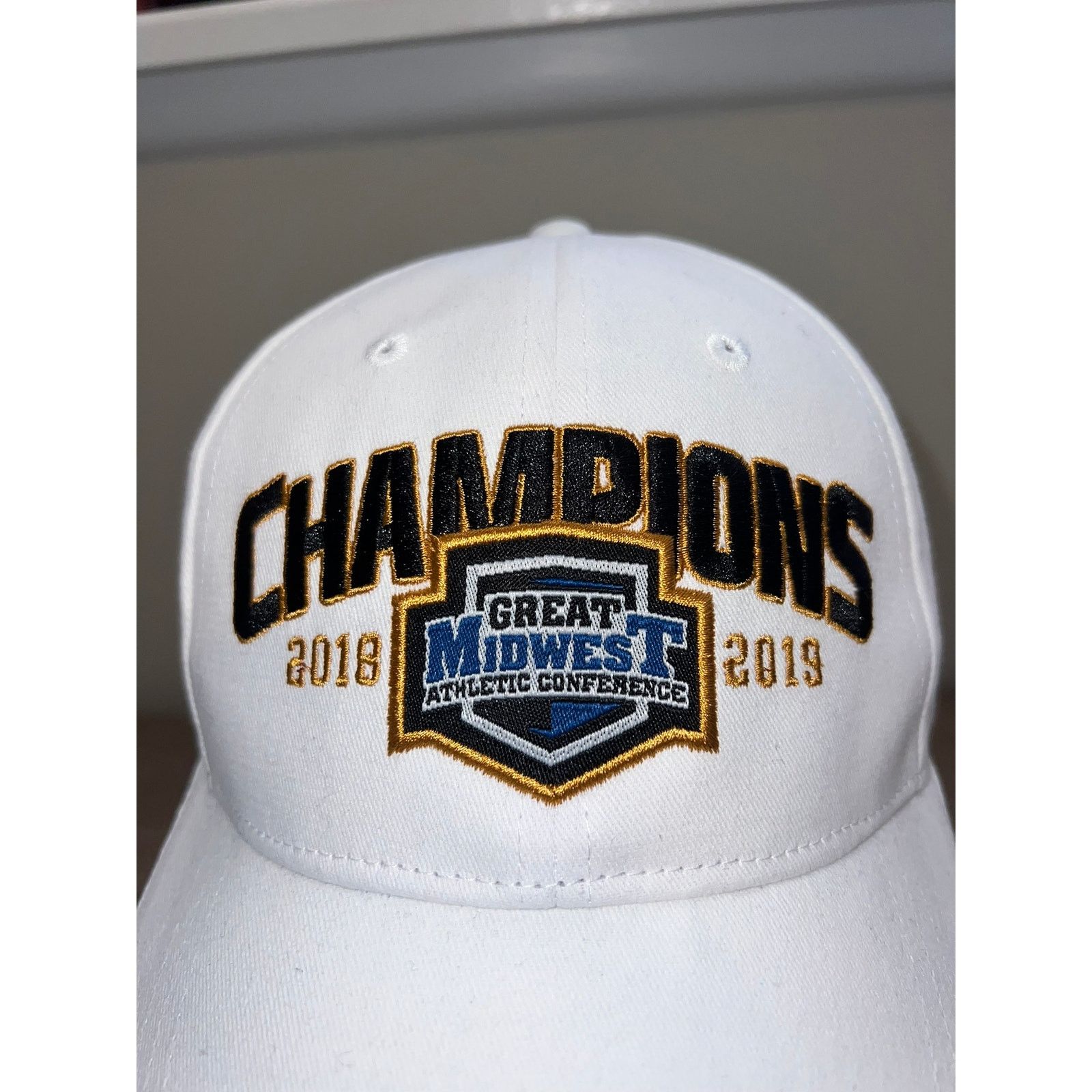NCAA NCAA Champions Hat Great Midwest Athletic Conference Cap OS Size ONE SIZE - 3 Thumbnail