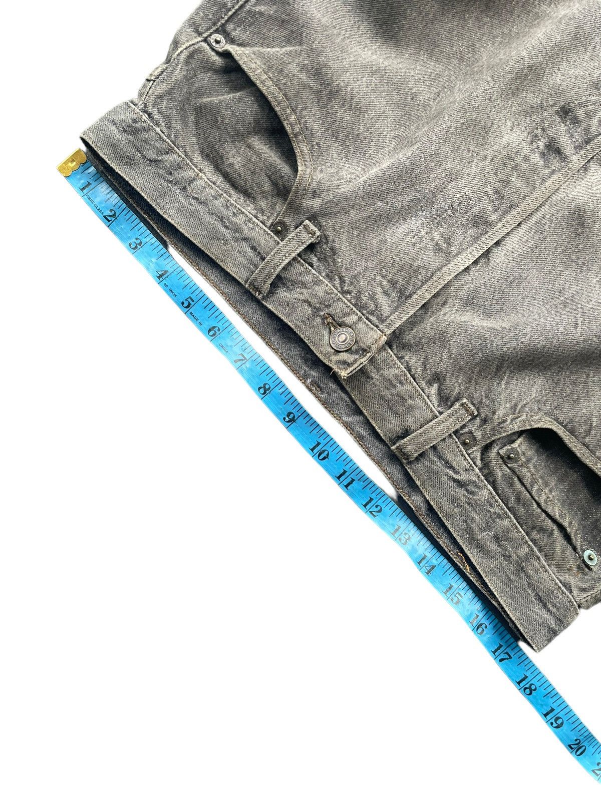 Levi's × Vintage Vintage 1991 Levis 501 e Faded Denim Size US 35 - 12 Thumbnail
