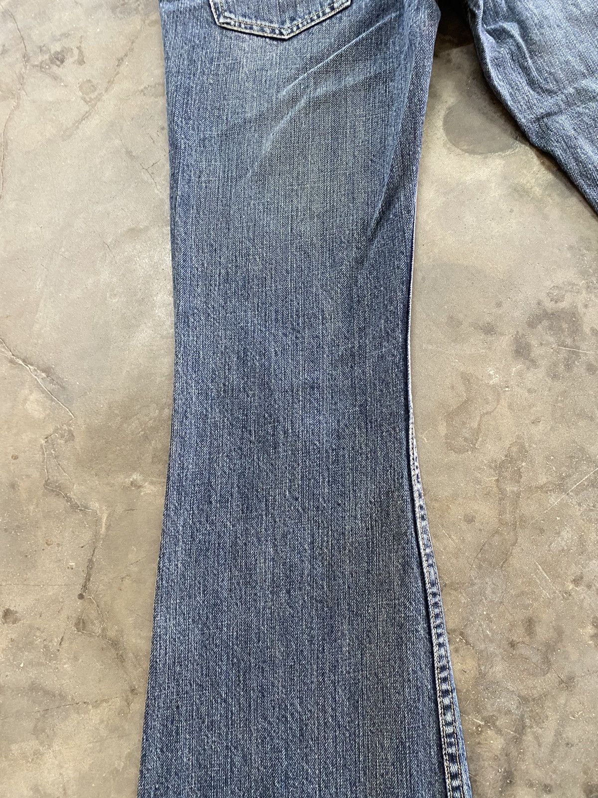Hysteric Glamour × Japanese Brand × Le Grande Bleu (L.G.B.) Flare Jeans Japanese Oririn Jeans Distressed Boot Cut Size 26" / US 2 / IT 38 - 14 Thumbnail