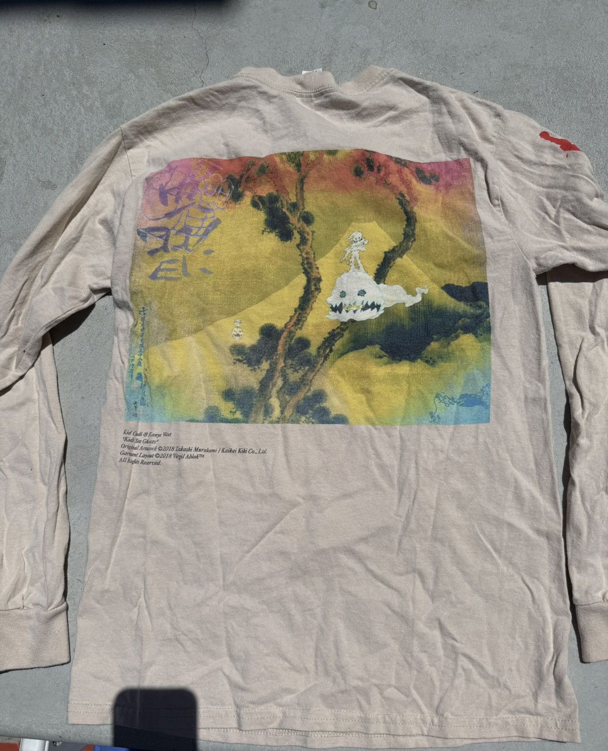 Kanye West Kids See Ghost Long Sleeve Size US S / EU 44-46 / 1 - 5 Thumbnail