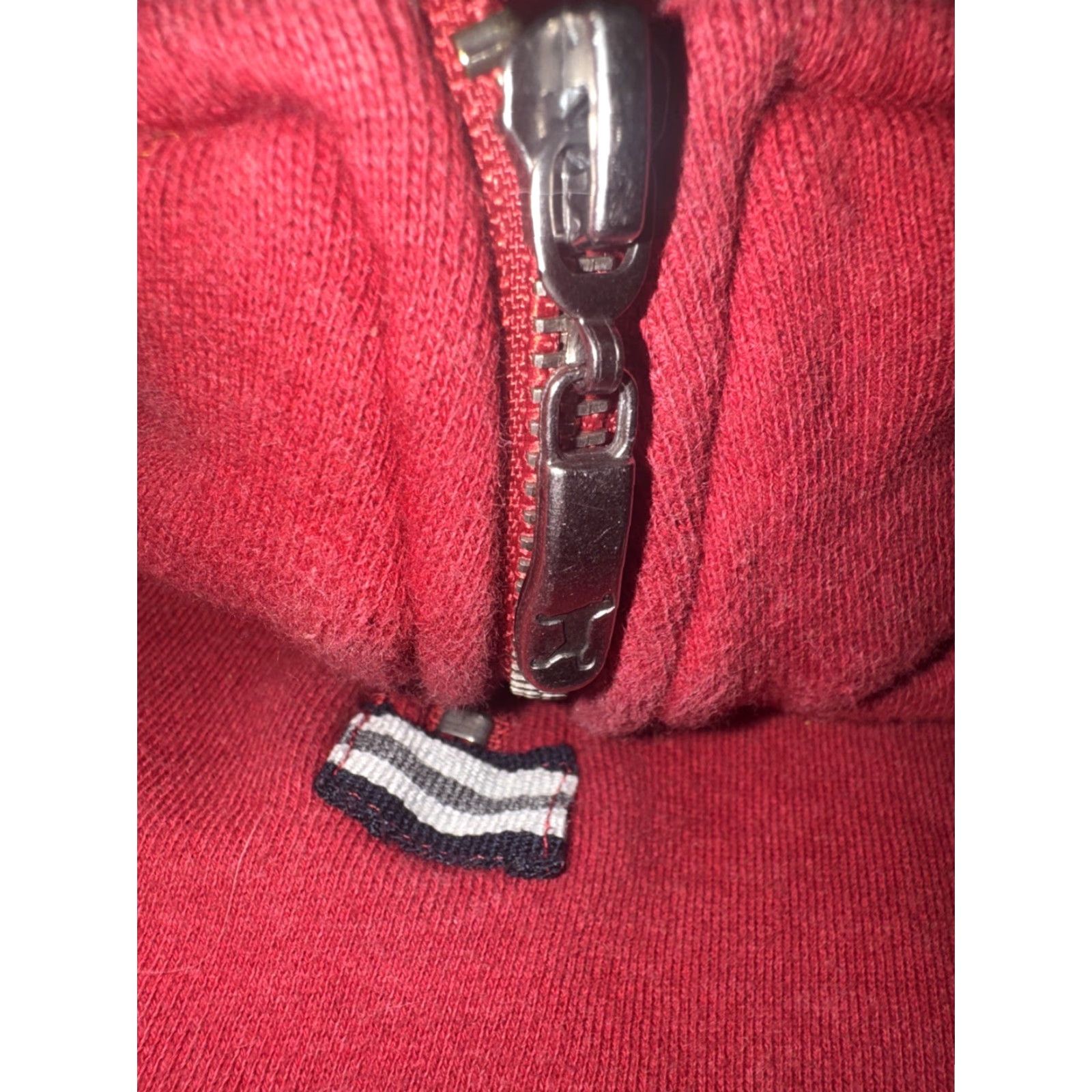 Vintage The Black Dog Red Quarter Zip Pullover Sweater L Men Long Sleeve Mock Neck Pockets 1/4 Zip Nantucket Vintage Coastals Size US L / EU 52-54 / 3 - 5 Thumbnail