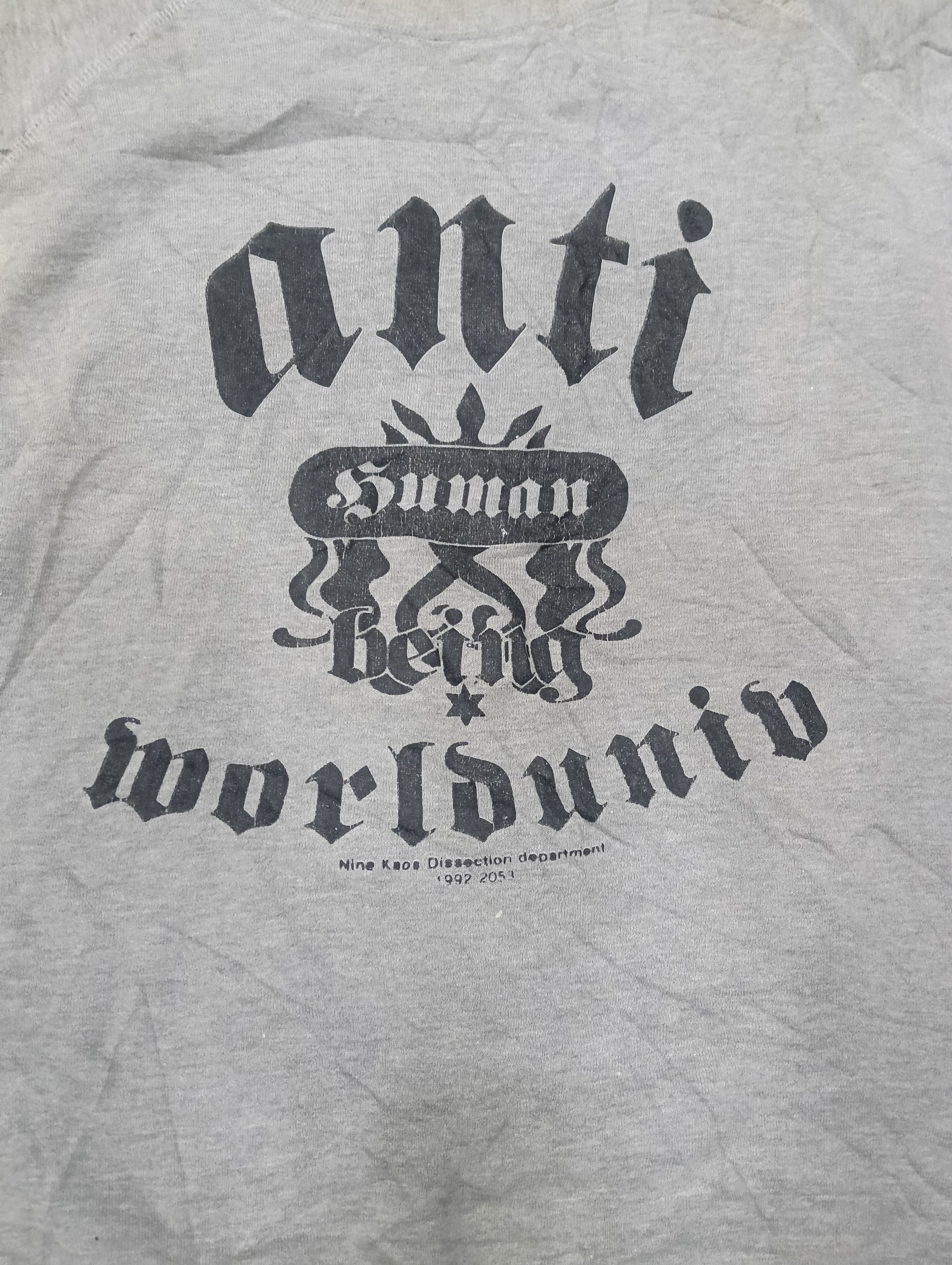 Number (N)ine Number nine X Invinciblearmurda Sweatshirt Size US XXL / EU 58 / 5 - 1 Thumbnail