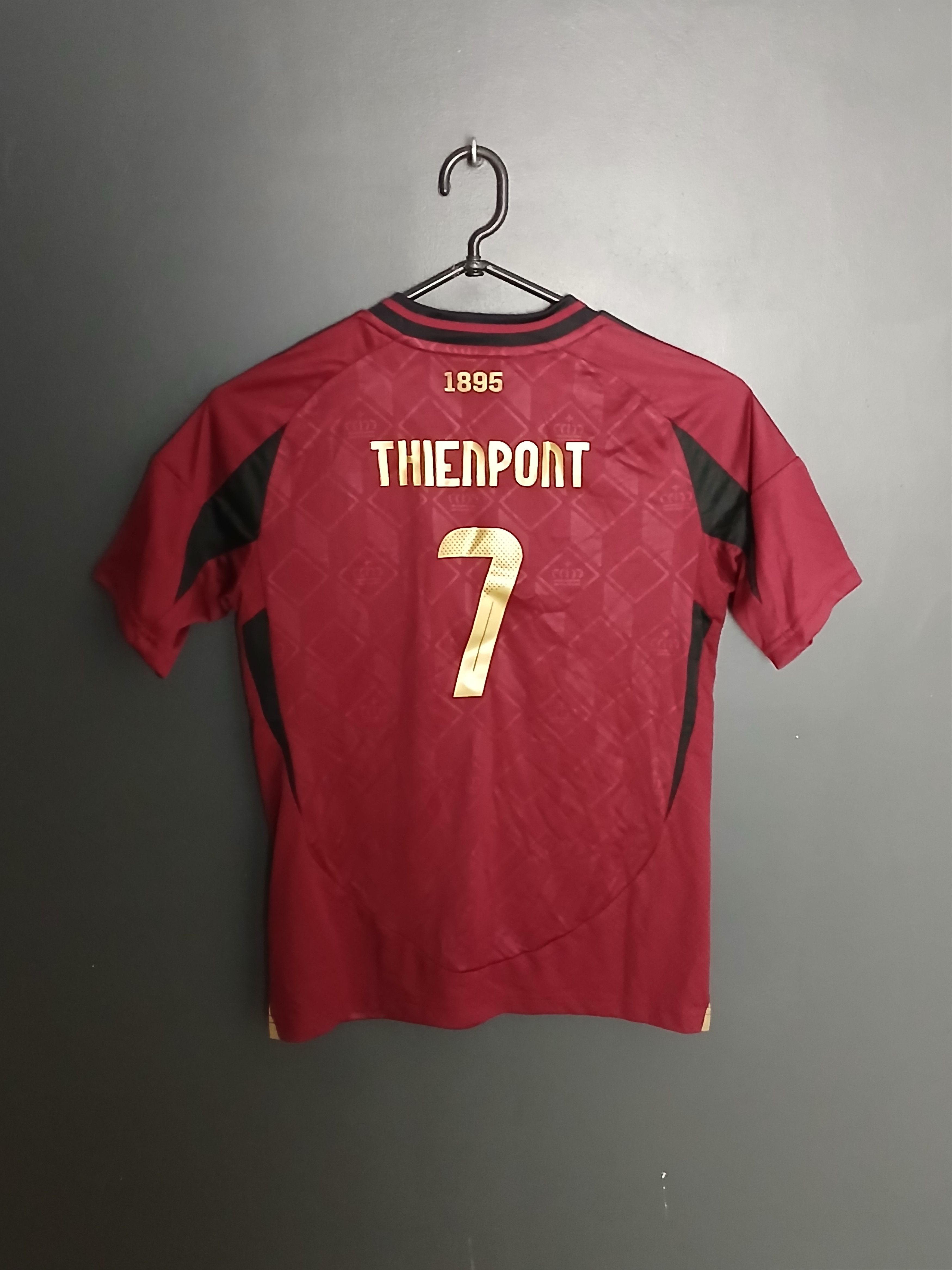 Adidas KIDS Belgium National Team 24/25 Home Football Jersey Size US XS / EU 42 / 0 - 2 Thumbnail