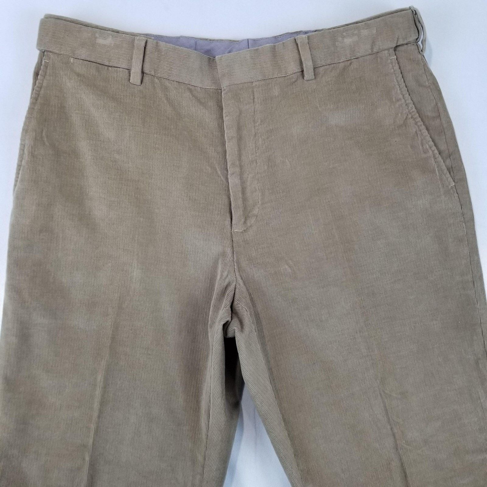Lands' End Lands' End Corduroy Pants 34 Tan Traditional Fit Stretch Size US 34 / EU 50 - 7 Thumbnail