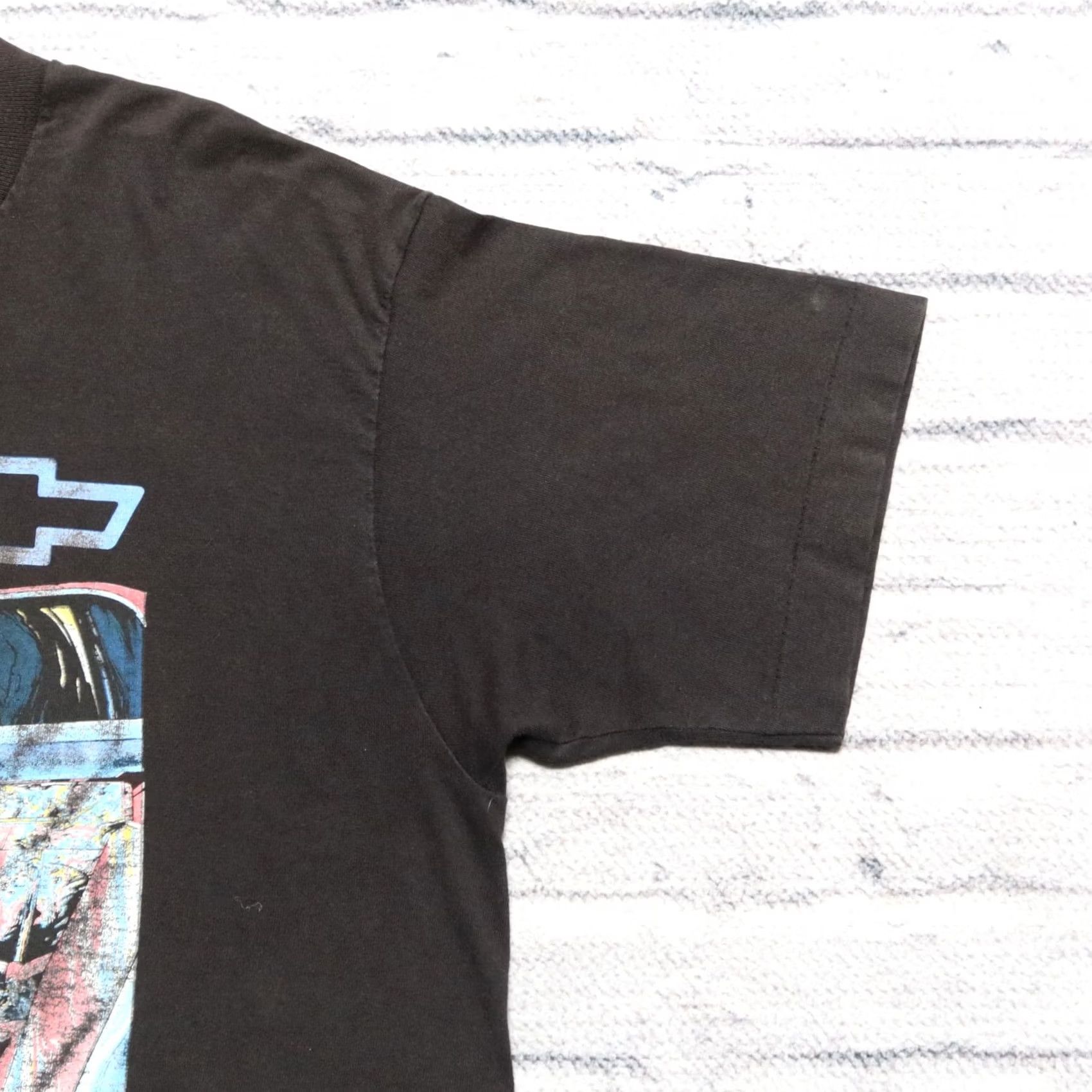 Fruit Of The Loom Vintage Chevrolet Chevy V8 Big Block Engine Shirt L Mens Black Size US L / EU 52-54 / 3 - 5 Thumbnail
