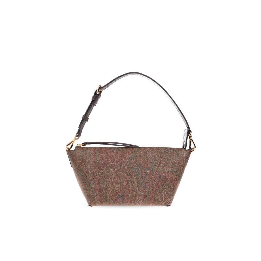 Etro ETRO Brown Leather Shoulder Bag New And Authentic Size ONE SIZE - 1 Thumbnail