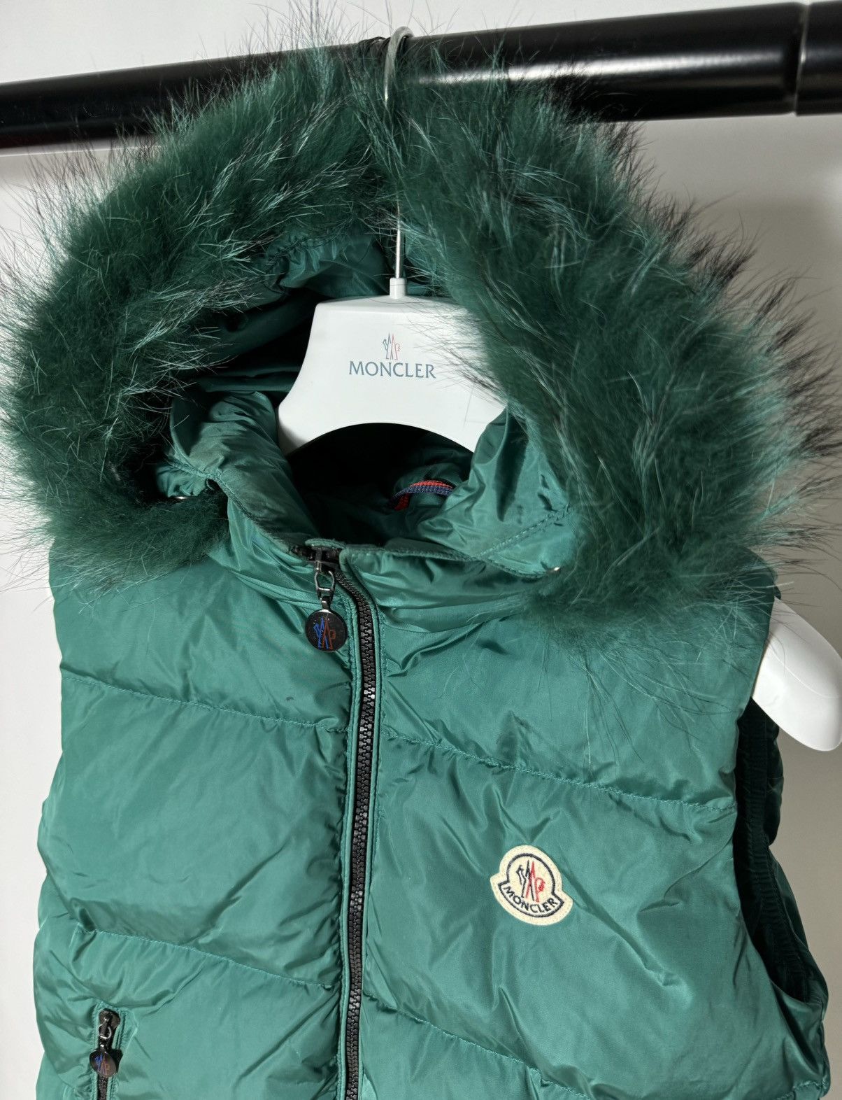 Moncler Moncler Ladies Fur Gilet Size XS / US 0-2 / IT 36-38 - 2 Thumbnail