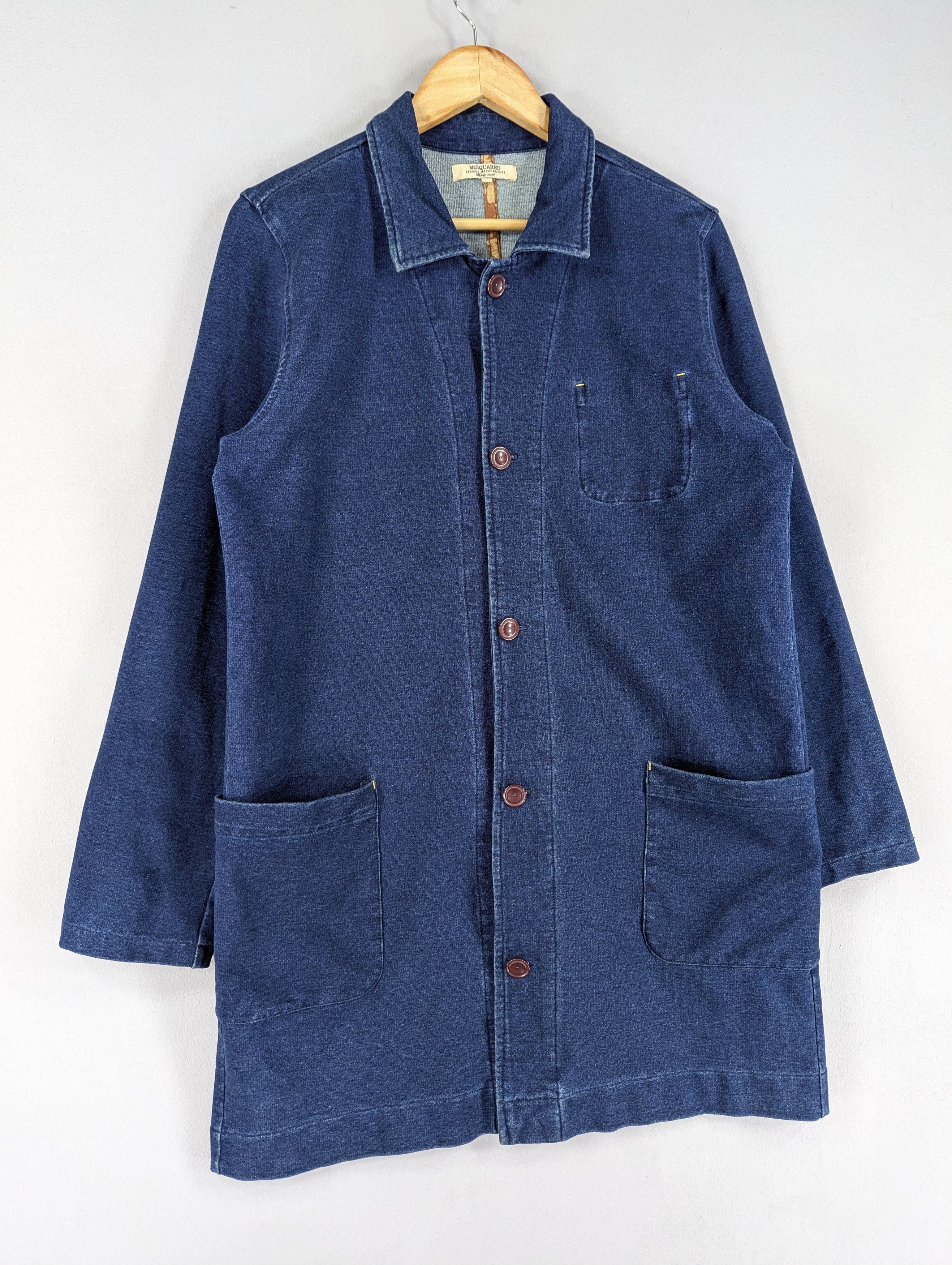 Japanese Brand M2squared Button Ups Chore Style Jacket Size L / US 10 / IT 46 - 3 Thumbnail