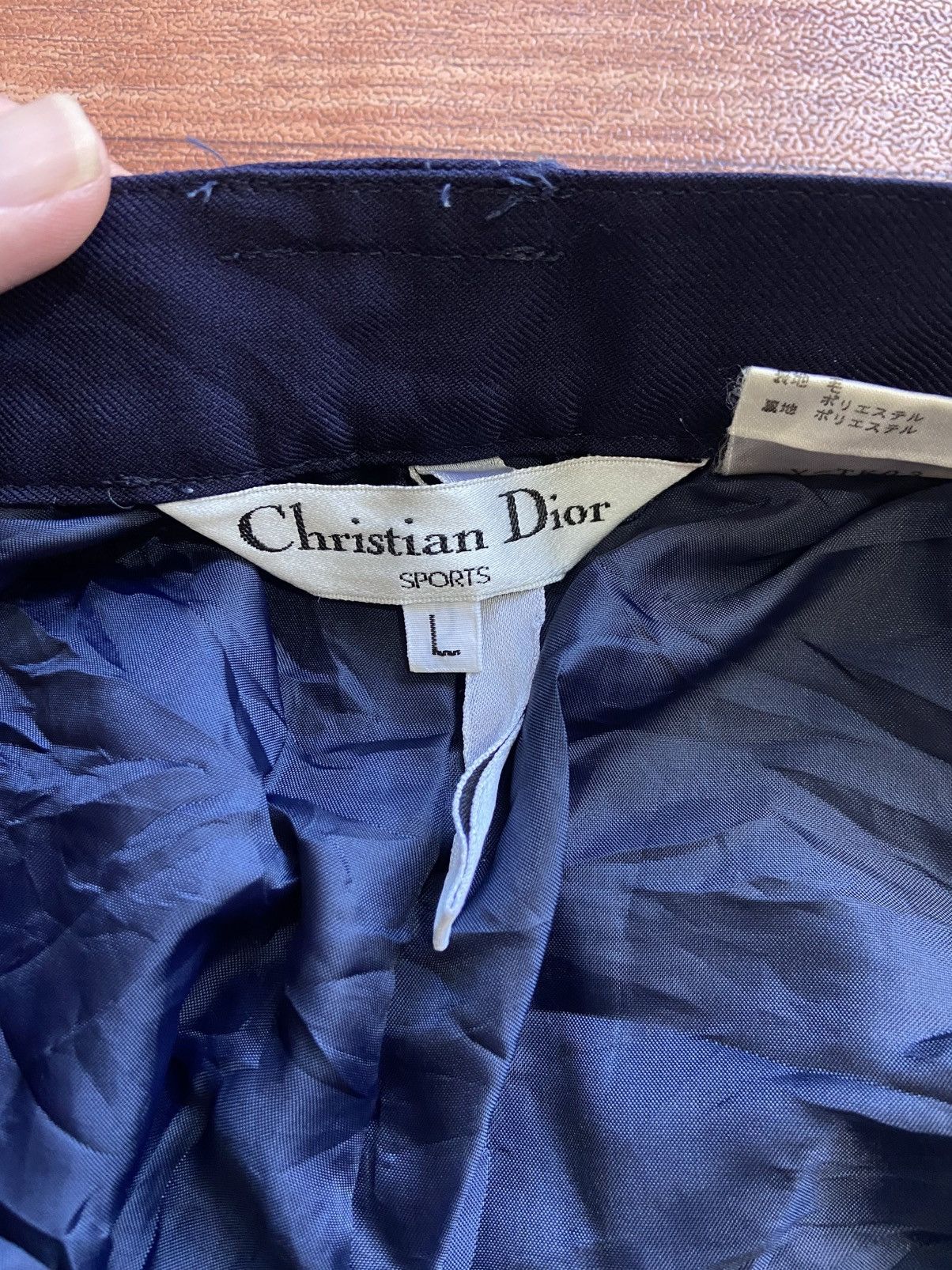 Christian Dior Monsieur Vintage Christian Dior Sport Trousers Pants Size US 31 - 6 Thumbnail
